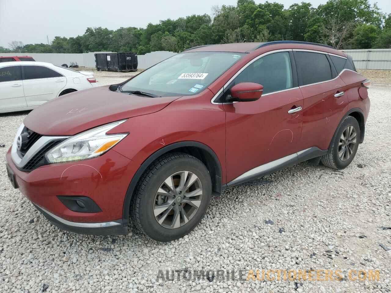 5N1AZ2MGXGN140496 NISSAN MURANO 2016