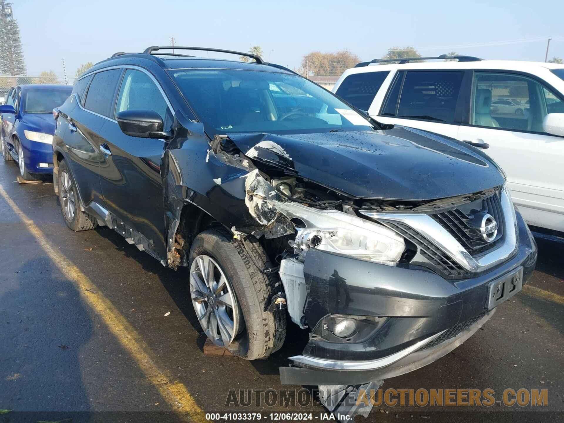 5N1AZ2MGXGN150753 NISSAN MURANO 2016