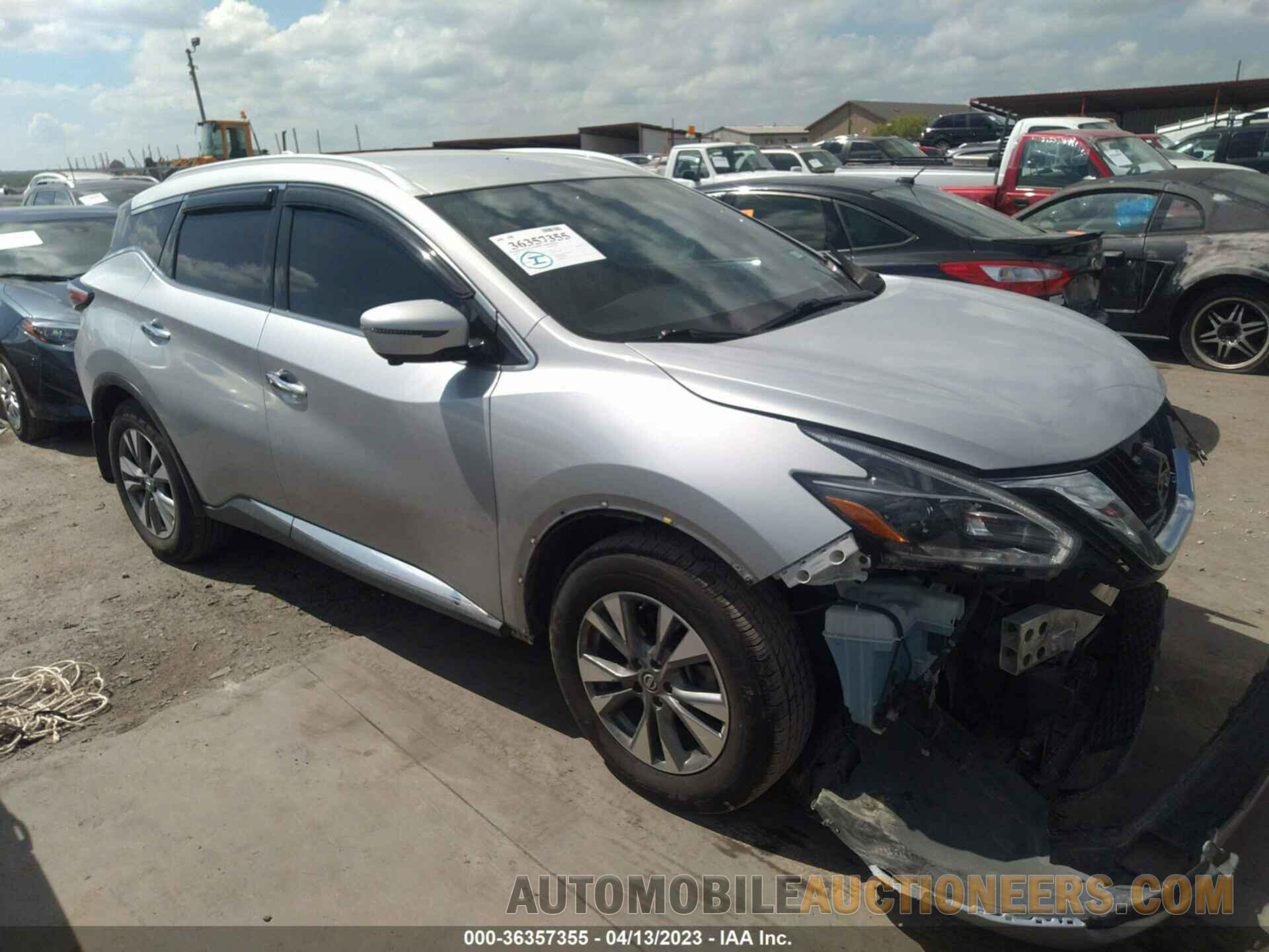 5N1AZ2MGXJN161436 NISSAN MURANO 2018