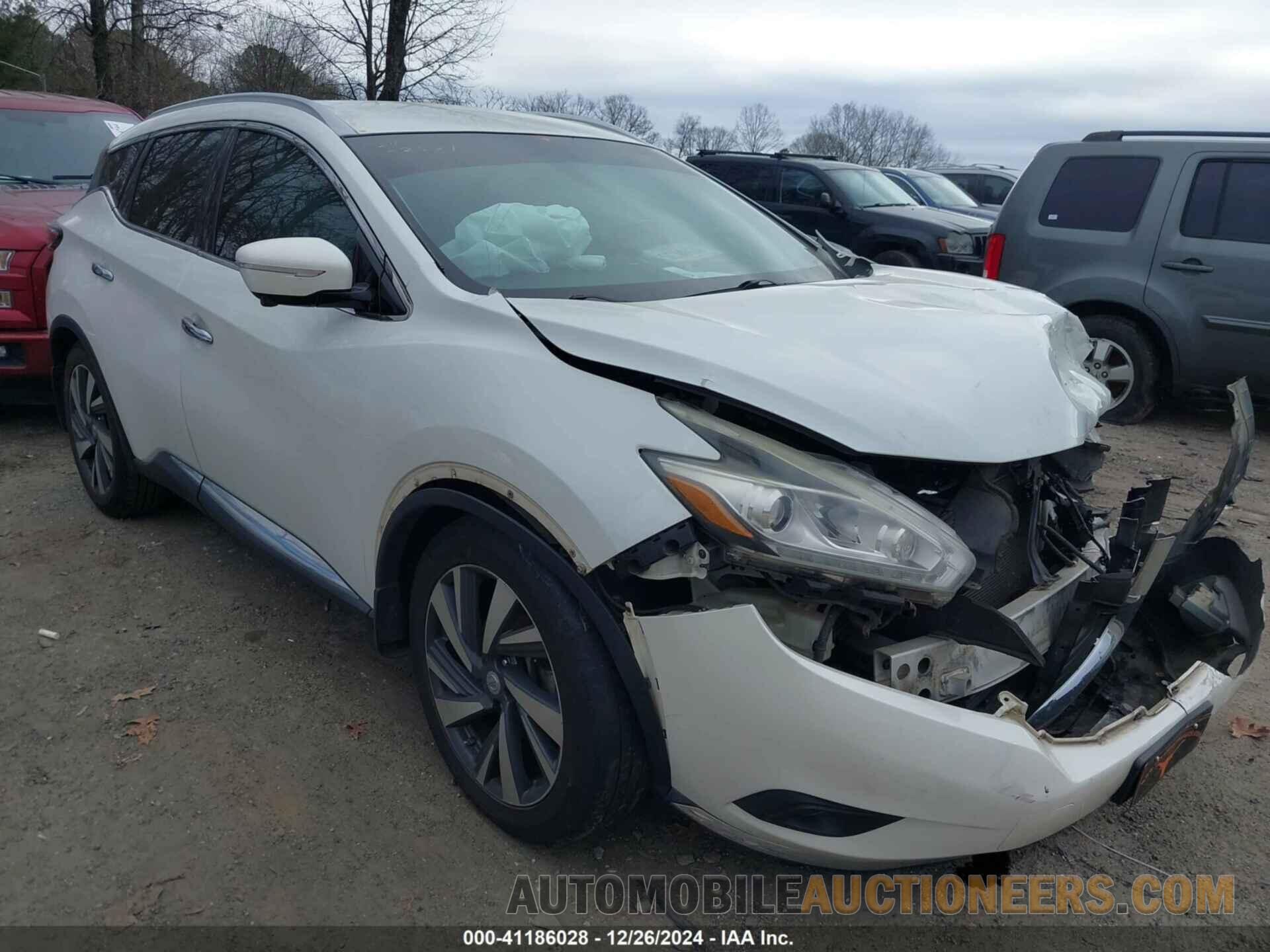 5N1AZ2MH0FN205749 NISSAN MURANO 2015