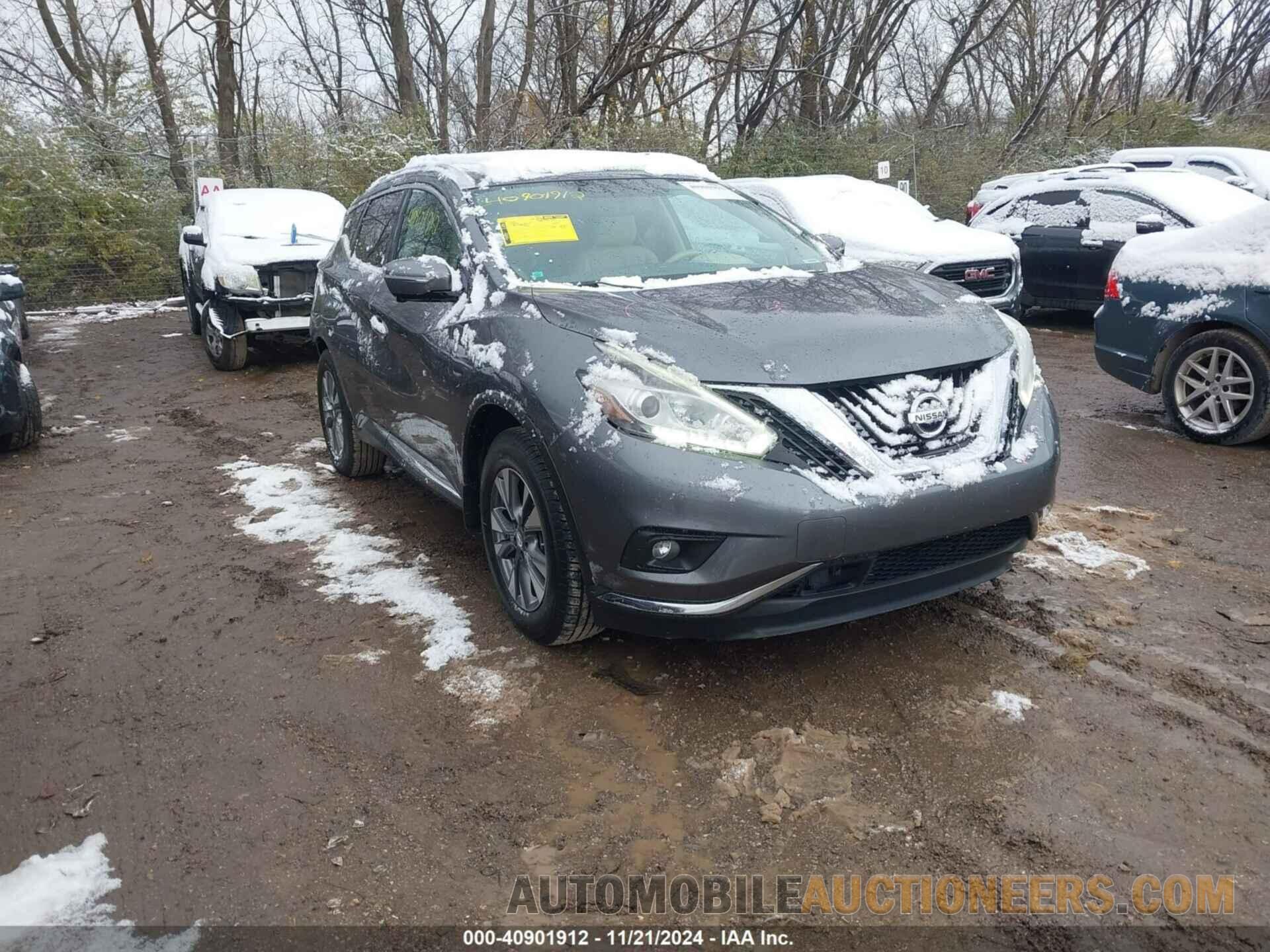 5N1AZ2MH0FN209106 NISSAN MURANO 2015