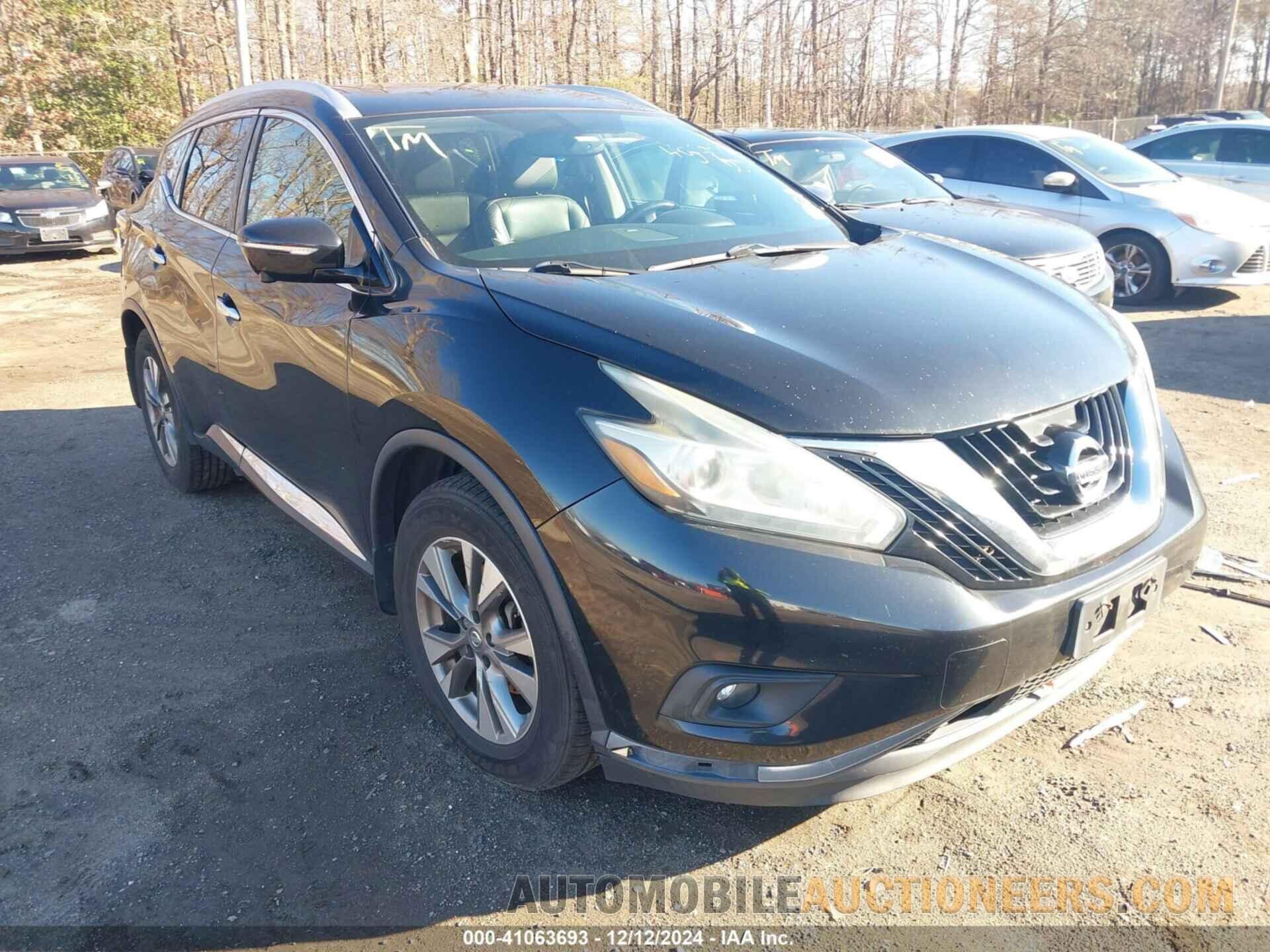 5N1AZ2MH0FN233471 NISSAN MURANO 2015