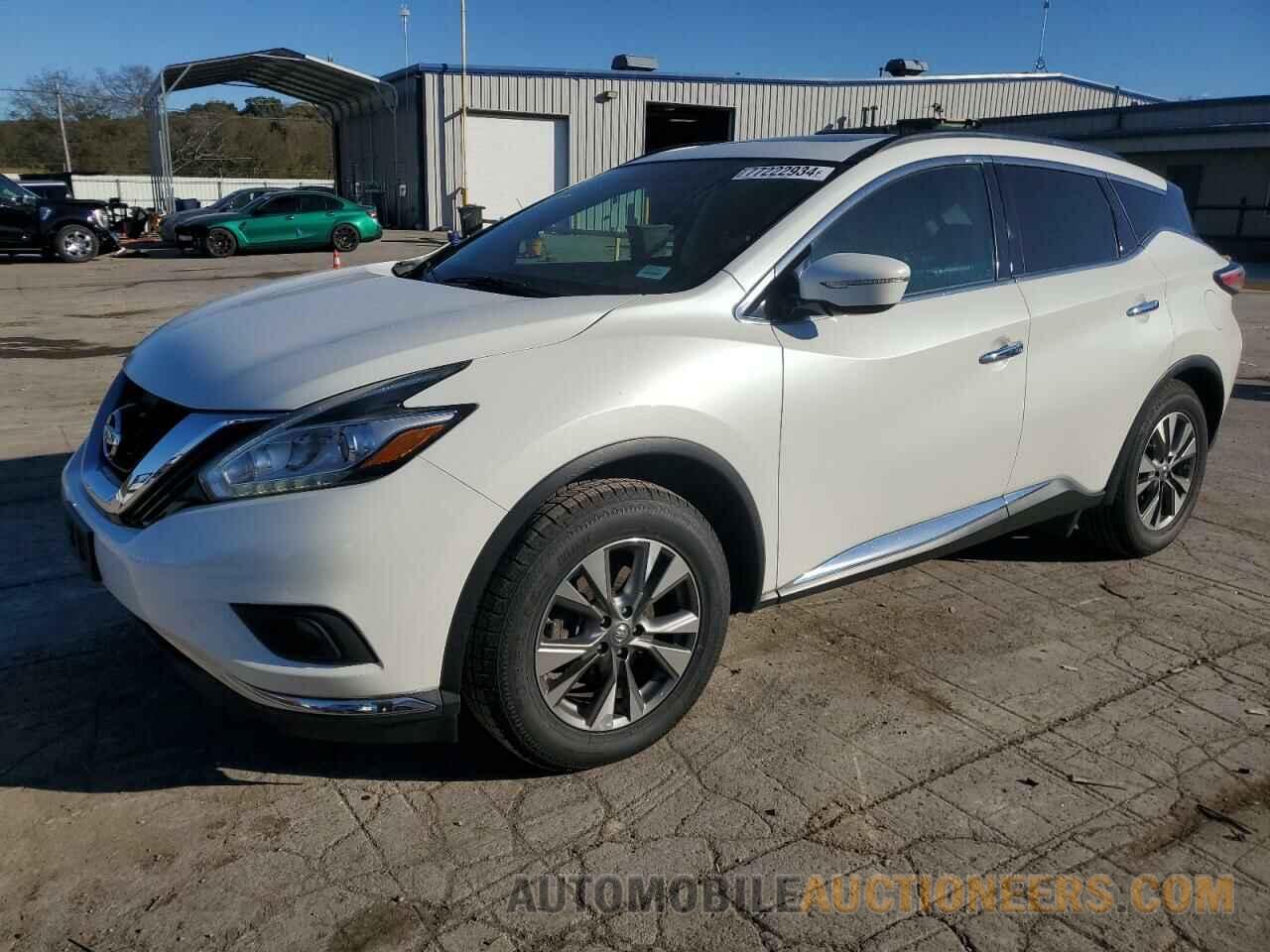 5N1AZ2MH0FN256989 NISSAN MURANO 2015