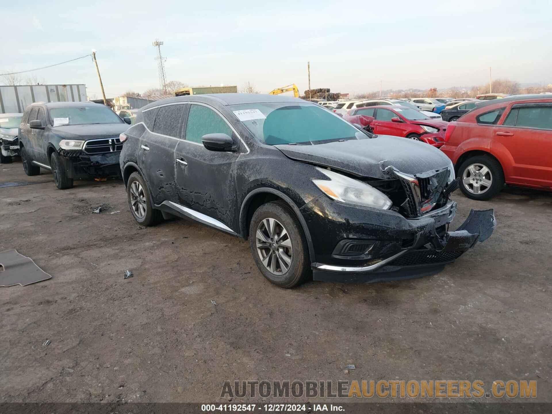 5N1AZ2MH0GN100792 NISSAN MURANO 2016