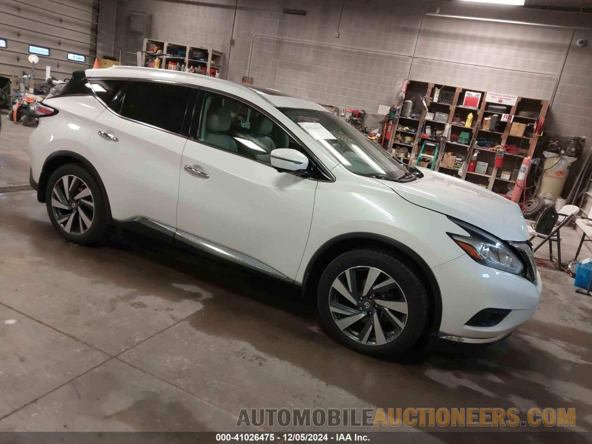 5N1AZ2MH0GN123926 NISSAN MURANO 2016