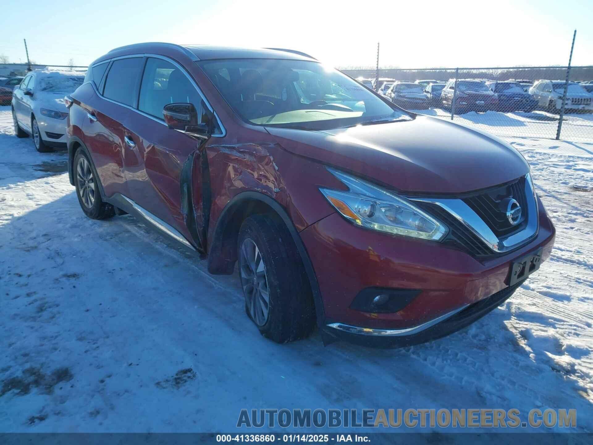 5N1AZ2MH0HN127802 NISSAN MURANO 2017