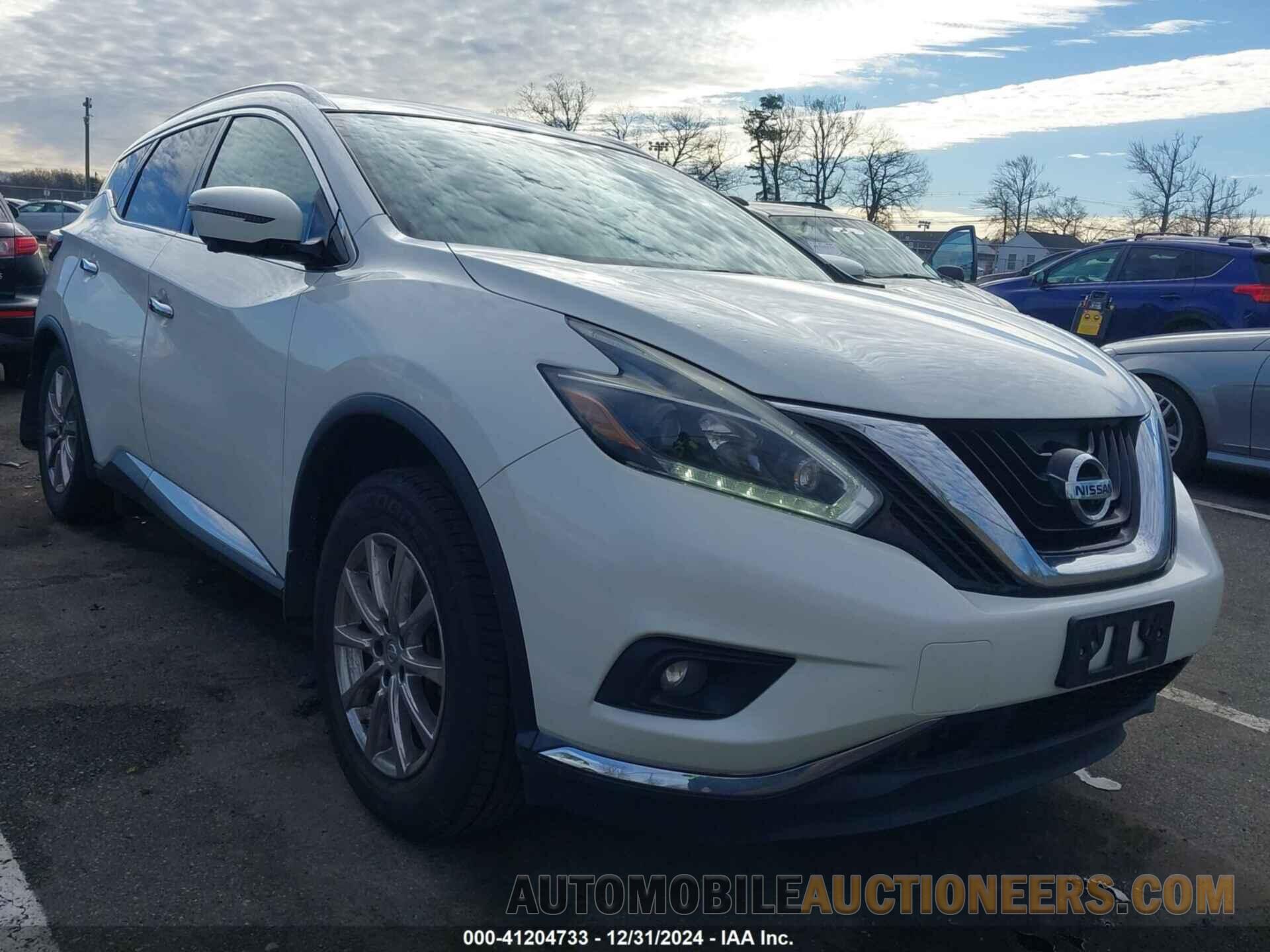 5N1AZ2MH0JN159123 NISSAN MURANO 2018