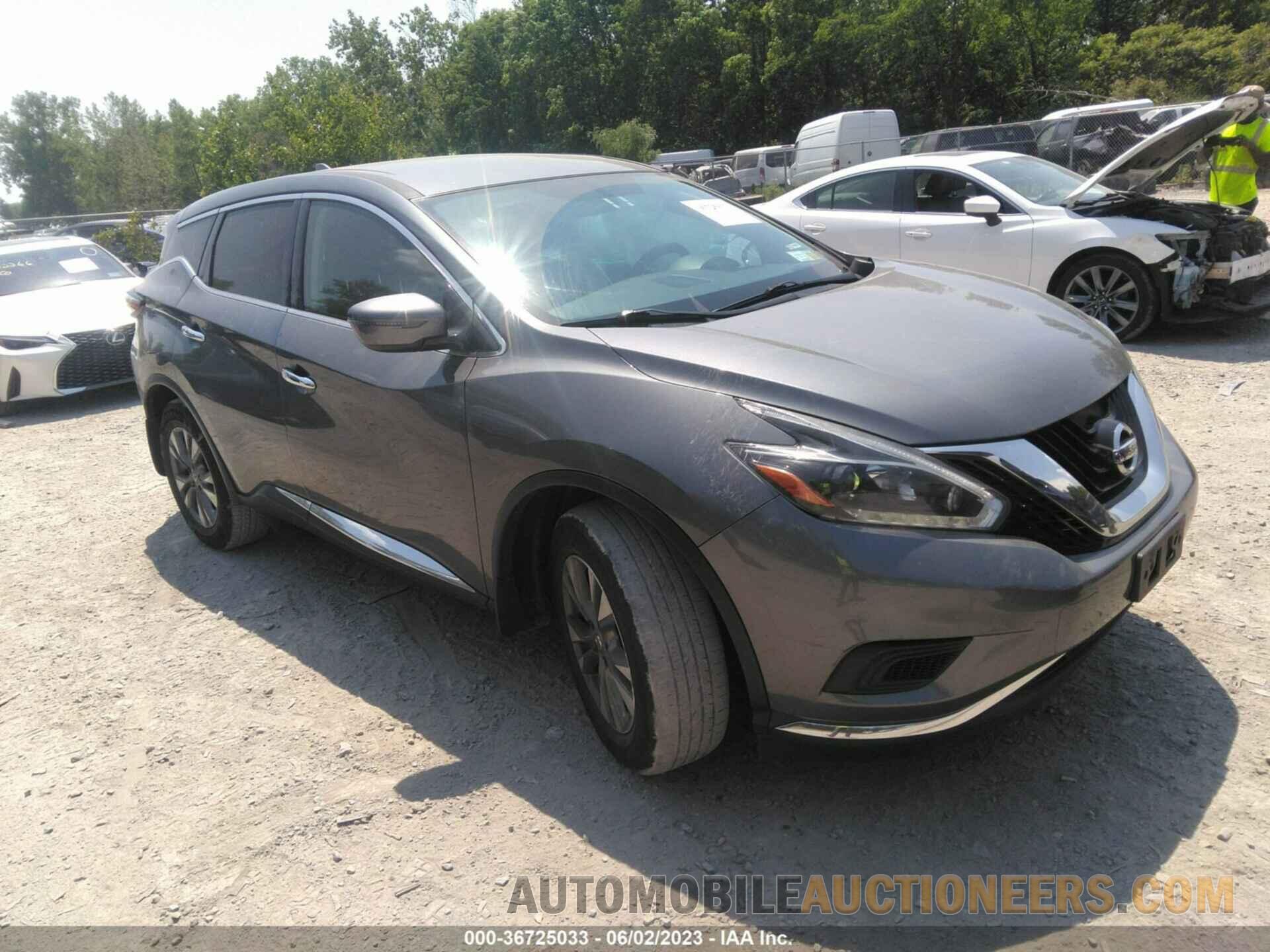 5N1AZ2MH0JN166010 NISSAN MURANO 2018