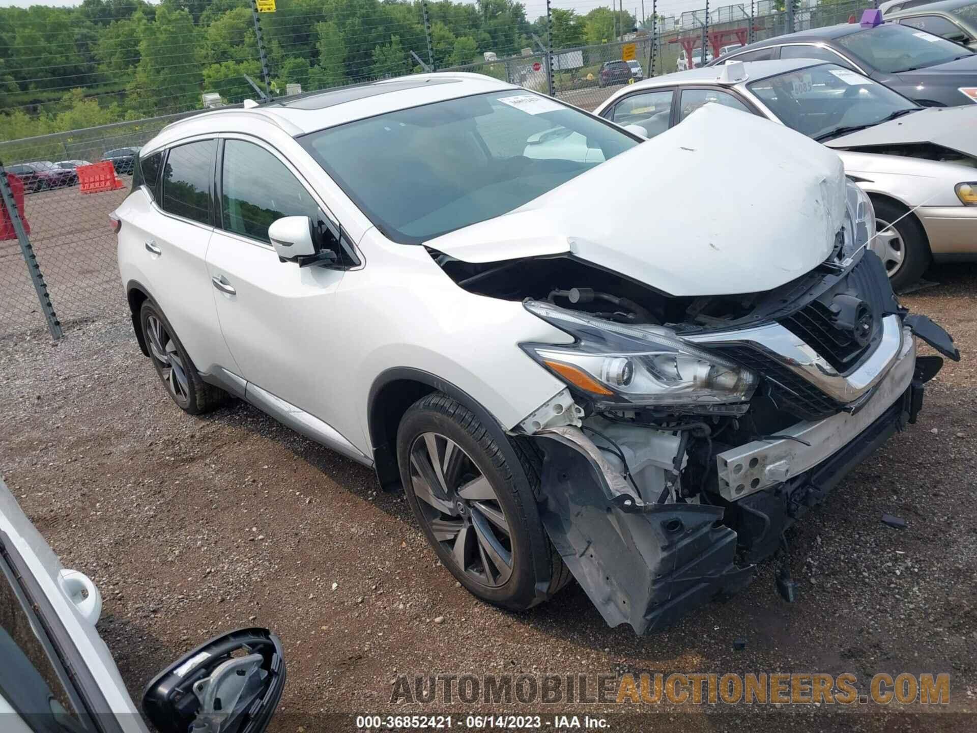 5N1AZ2MH0JN170607 NISSAN MURANO 2018