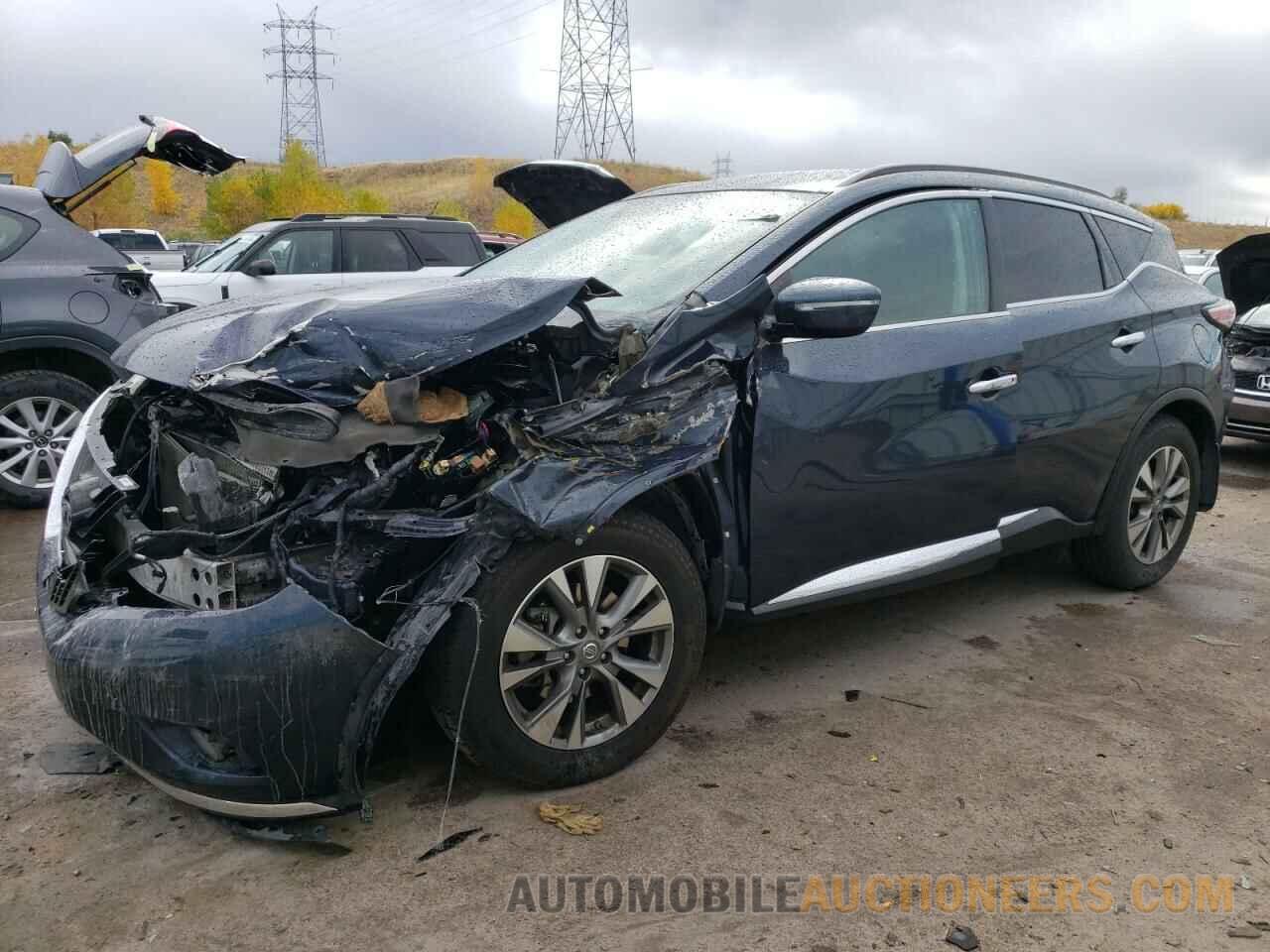 5N1AZ2MH1FN222821 NISSAN MURANO 2015