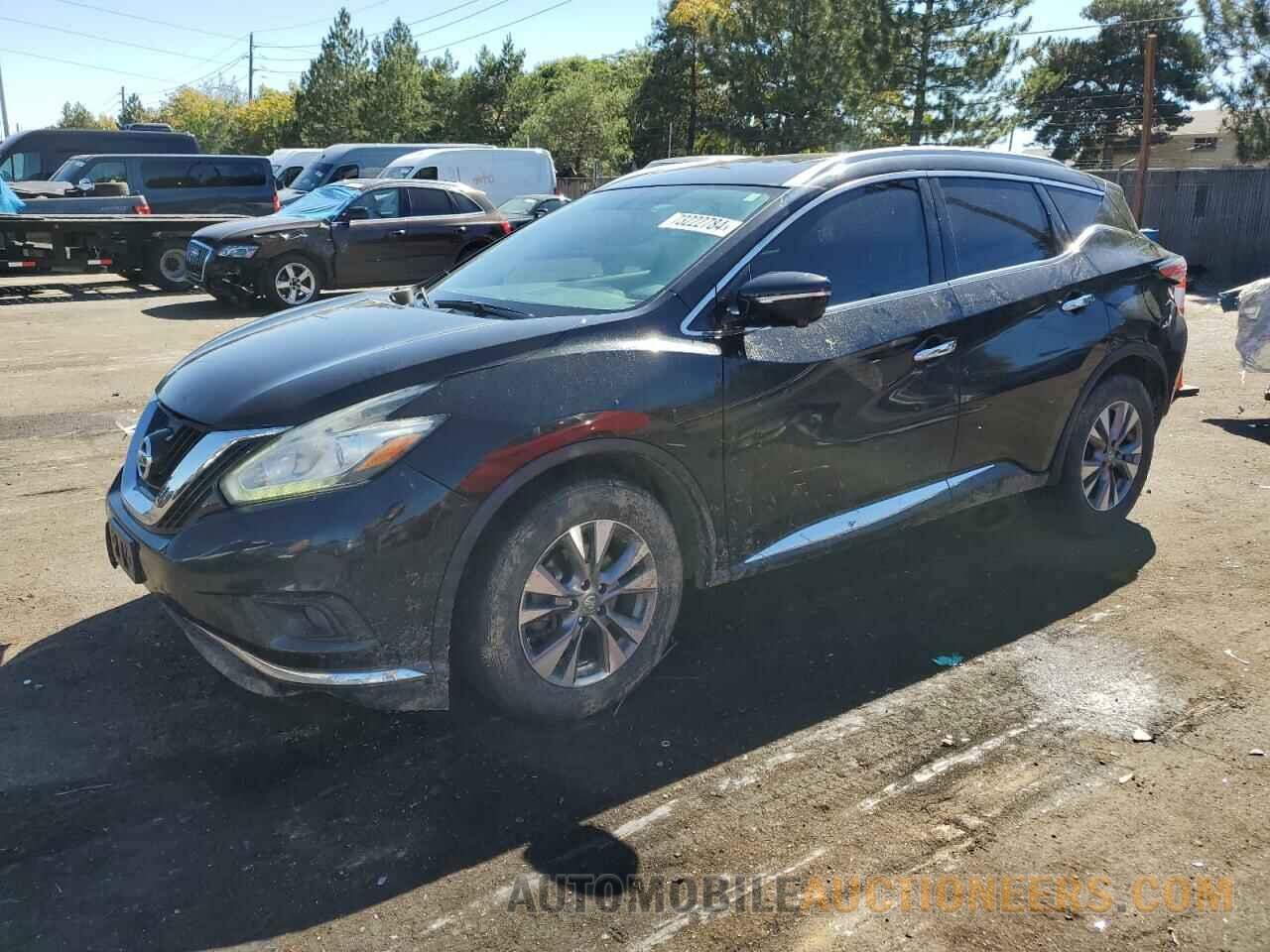 5N1AZ2MH1FN266575 NISSAN MURANO 2015