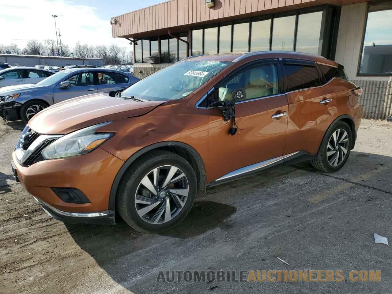 5N1AZ2MH1FN268987 NISSAN MURANO 2015