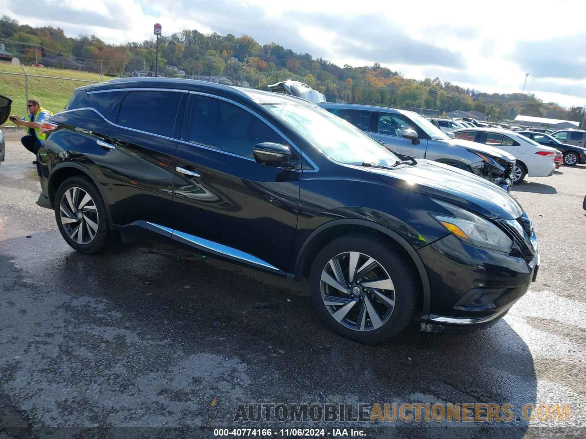 5N1AZ2MH1FN270139 NISSAN MURANO 2015