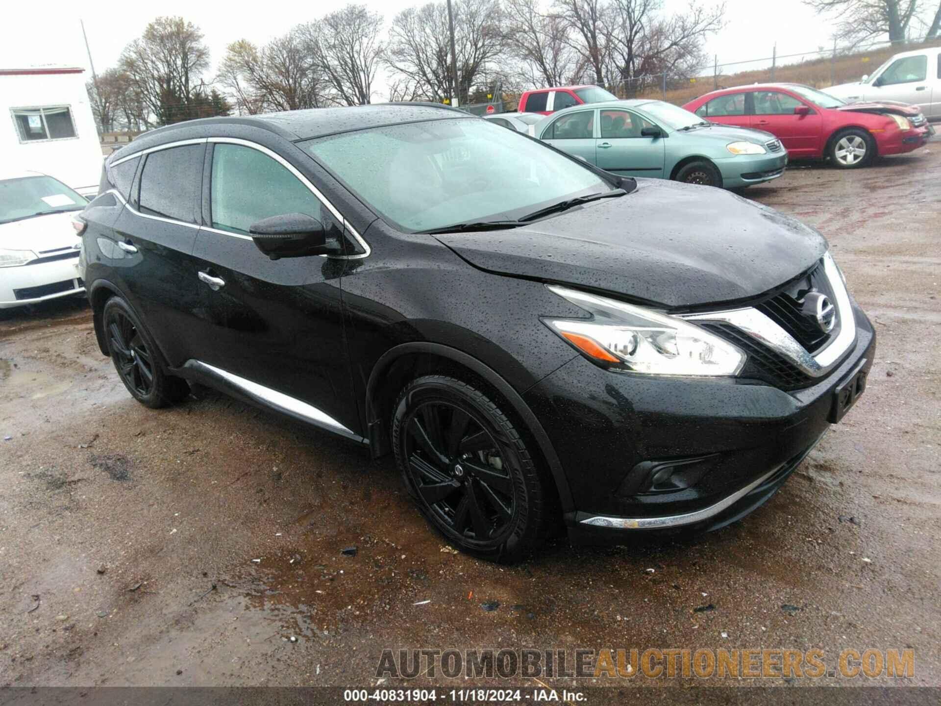 5N1AZ2MH1HN146522 NISSAN MURANO 2017