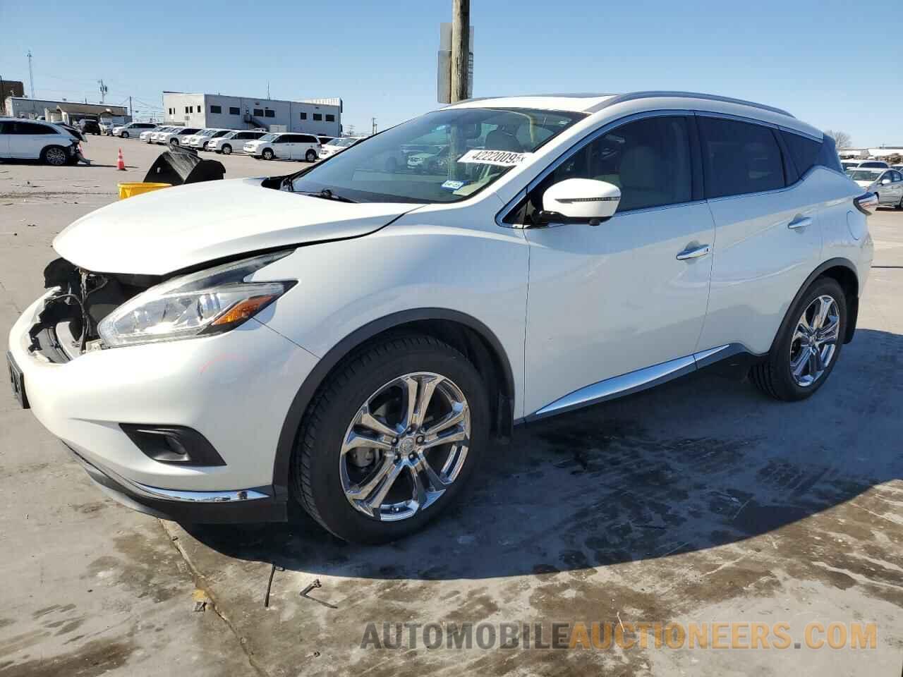 5N1AZ2MH1HN153177 NISSAN MURANO 2017