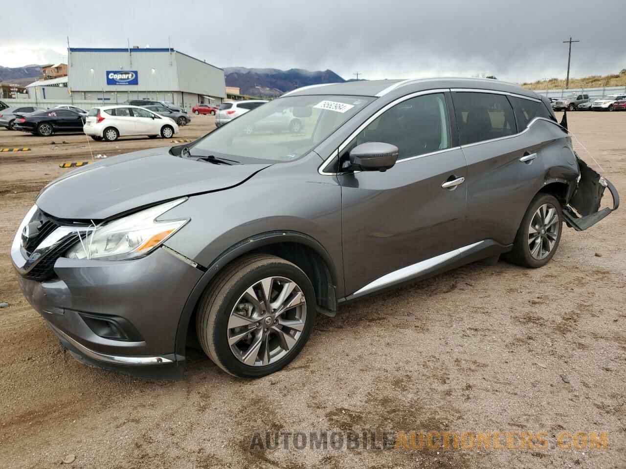 5N1AZ2MH1HN181870 NISSAN MURANO 2017