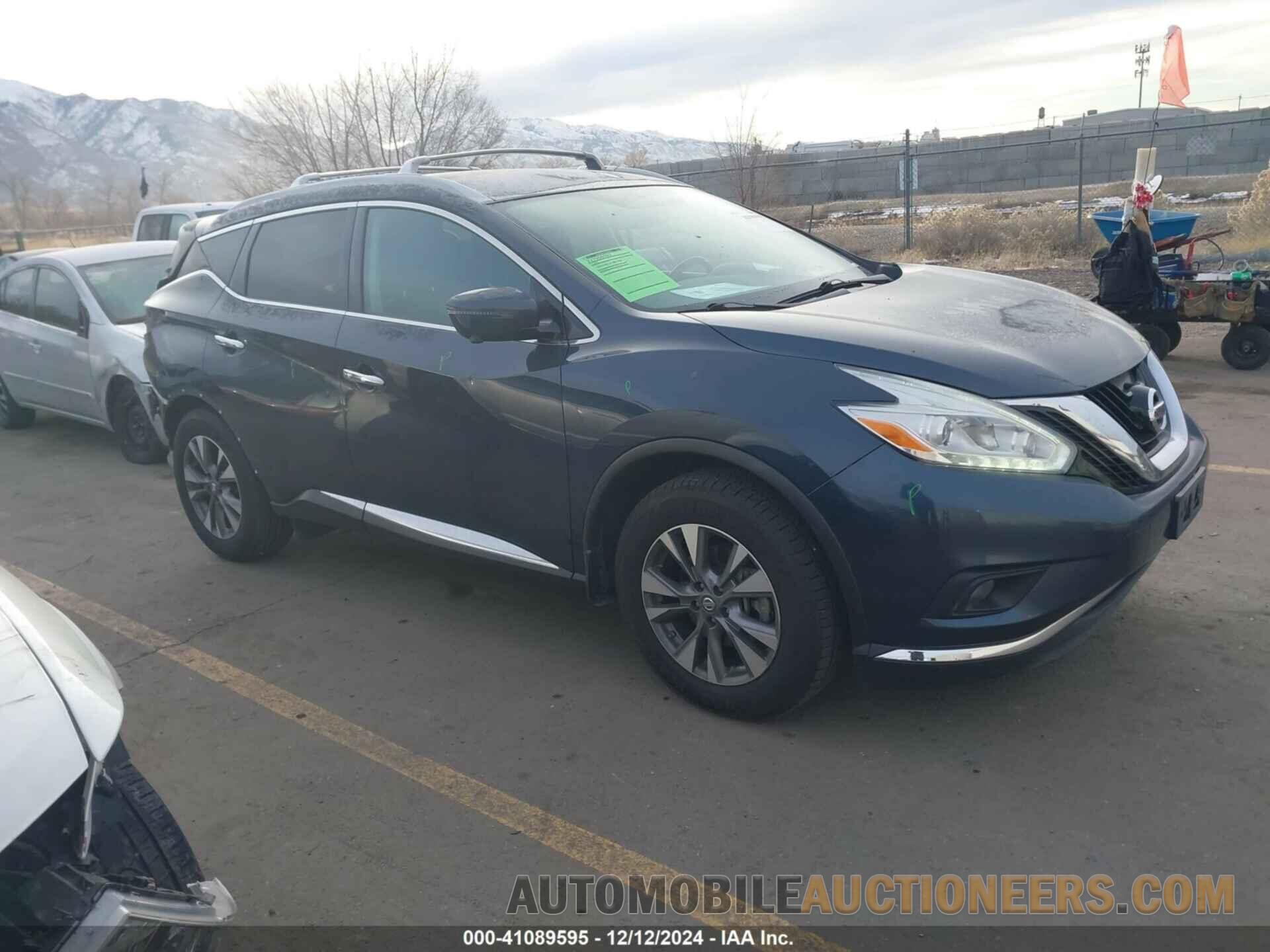 5N1AZ2MH1HN186874 NISSAN MURANO 2017