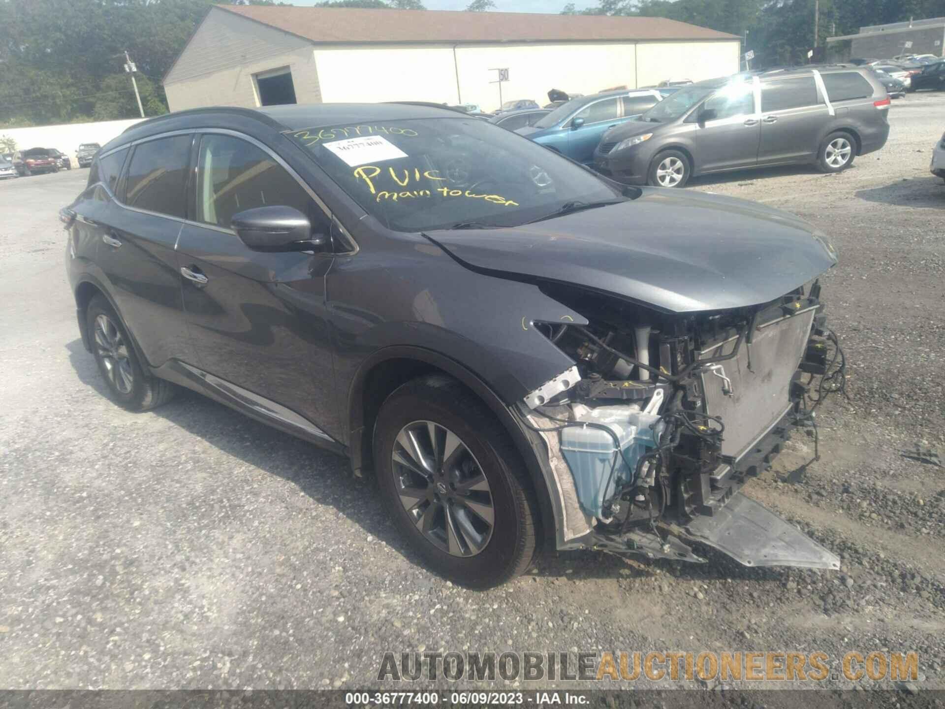 5N1AZ2MH1JN127832 NISSAN MURANO 2018