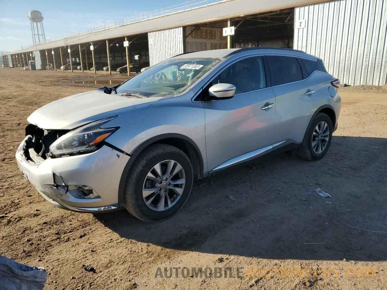 5N1AZ2MH1JN152231 NISSAN MURANO 2018