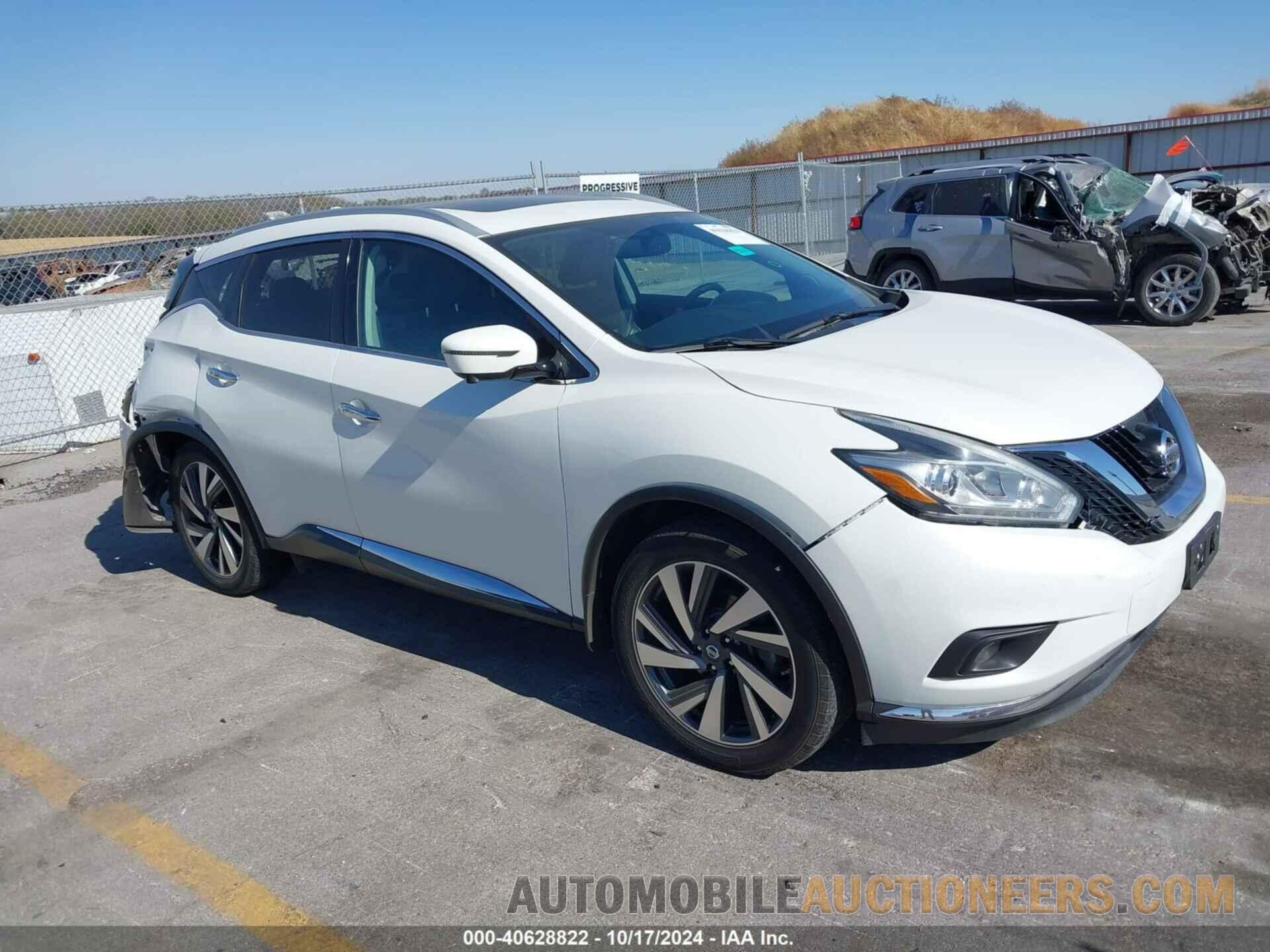 5N1AZ2MH1JN164749 NISSAN MURANO 2018