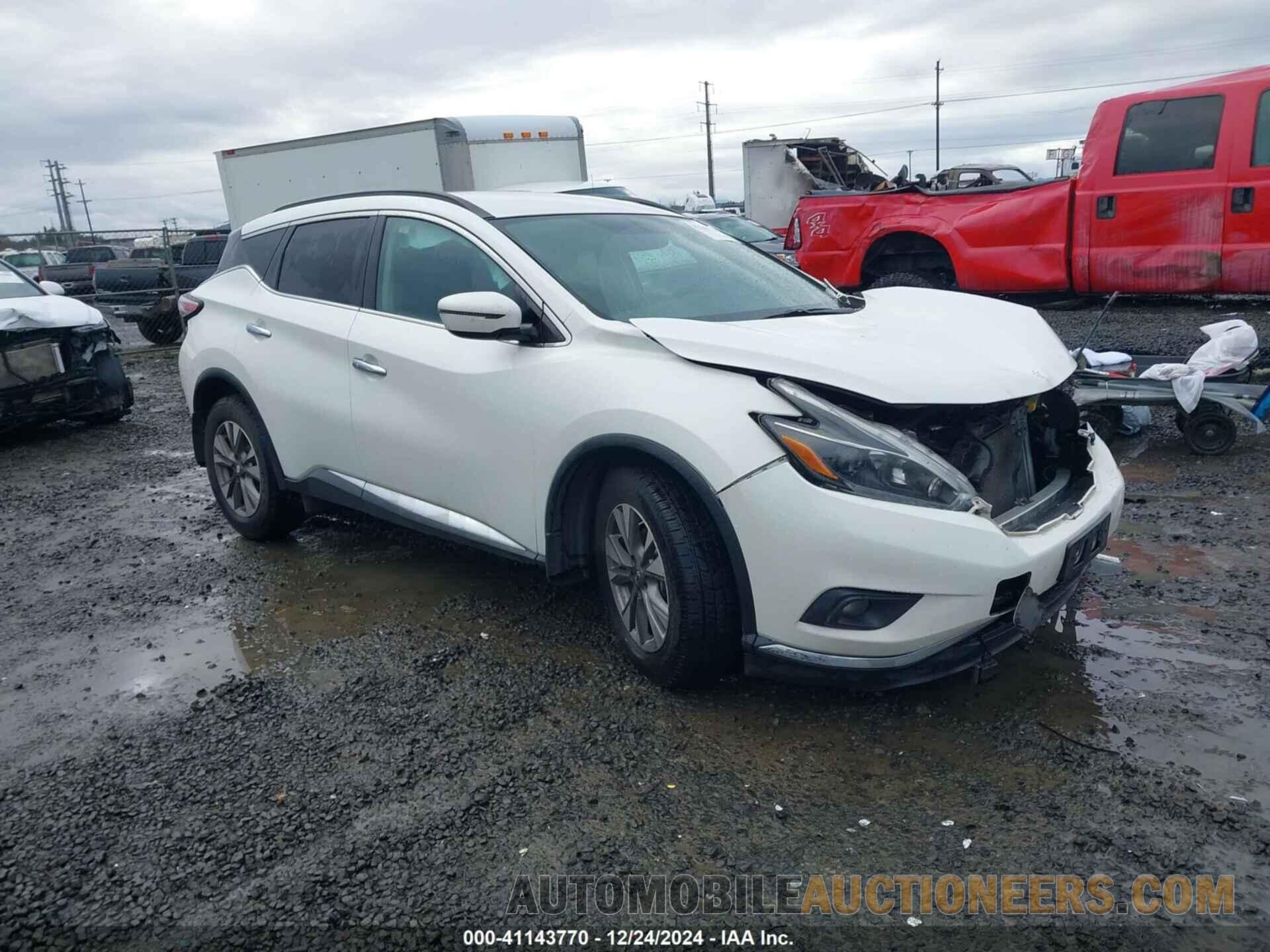 5N1AZ2MH1JN172964 NISSAN MURANO 2018