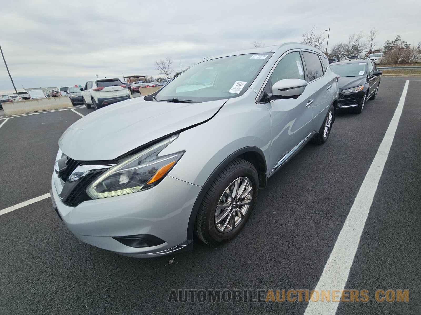 5N1AZ2MH1JN180322 Nissan Murano 2018