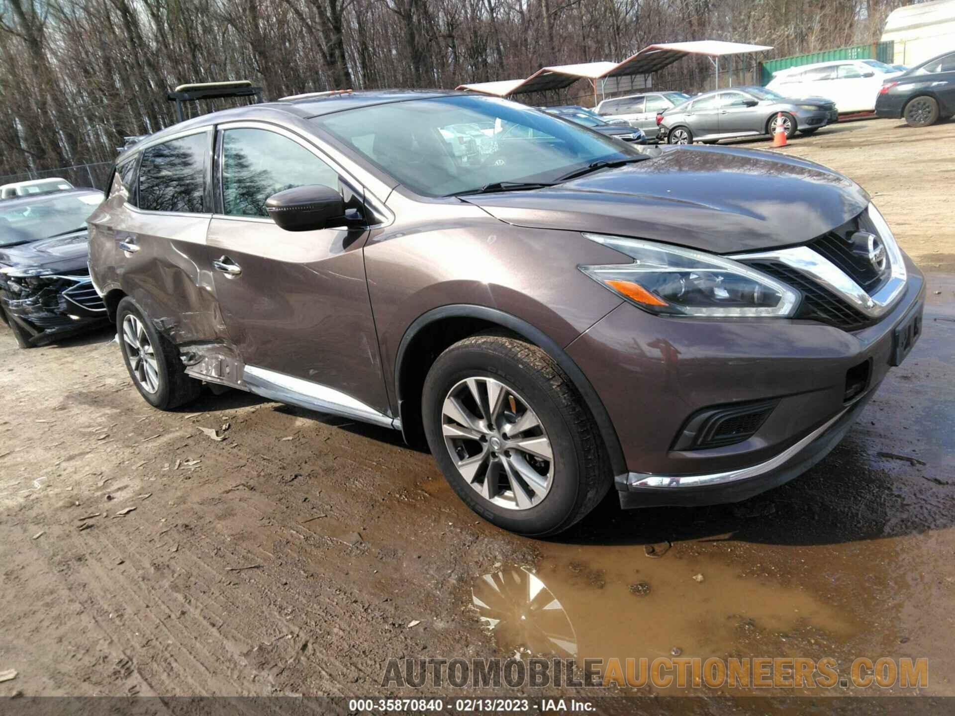 5N1AZ2MH1JN181745 NISSAN MURANO 2018