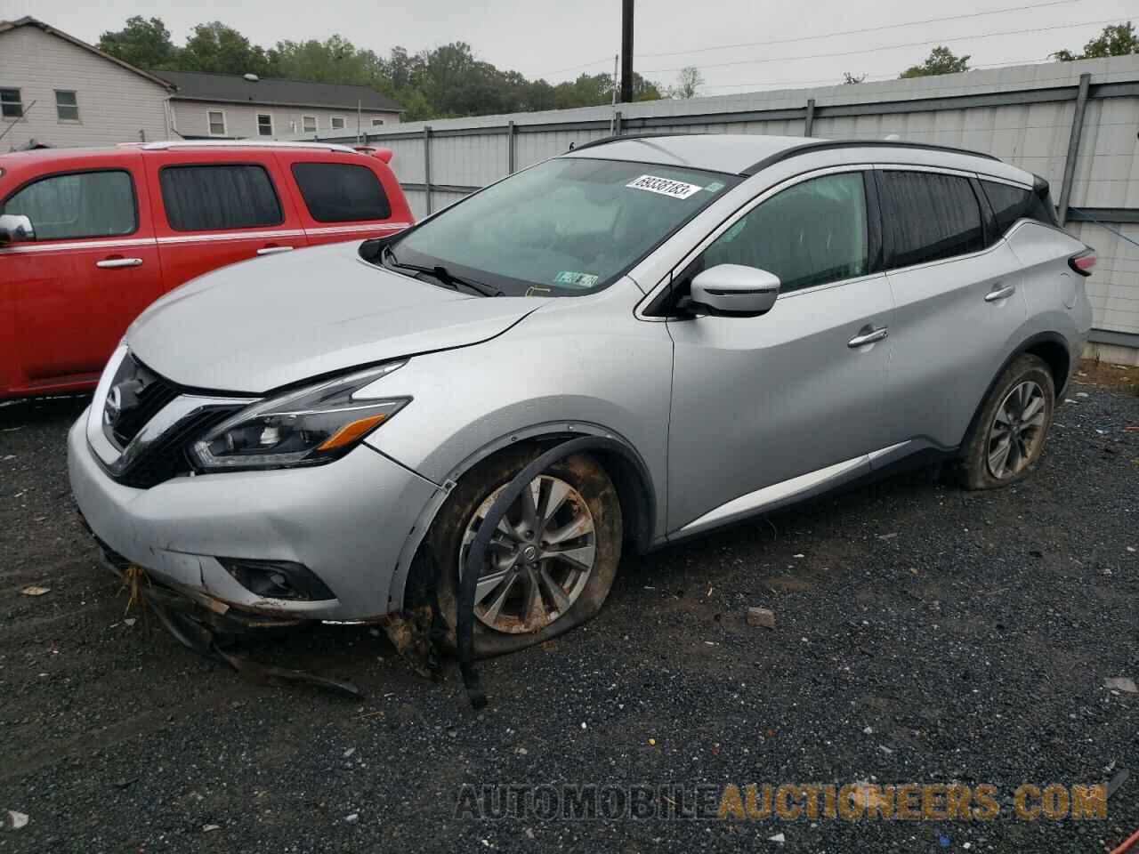 5N1AZ2MH1JN191837 NISSAN MURANO 2018