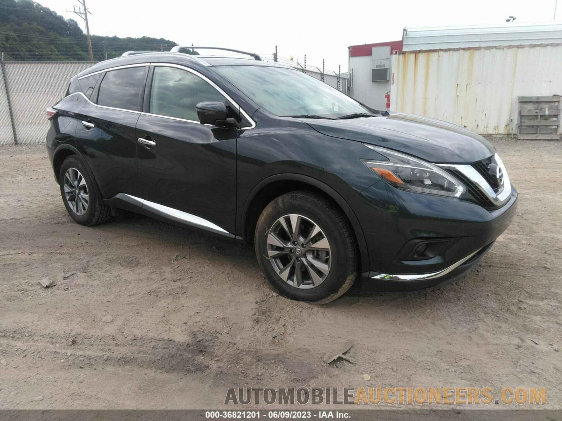 5N1AZ2MH1JN192826 NISSAN MURANO 2018