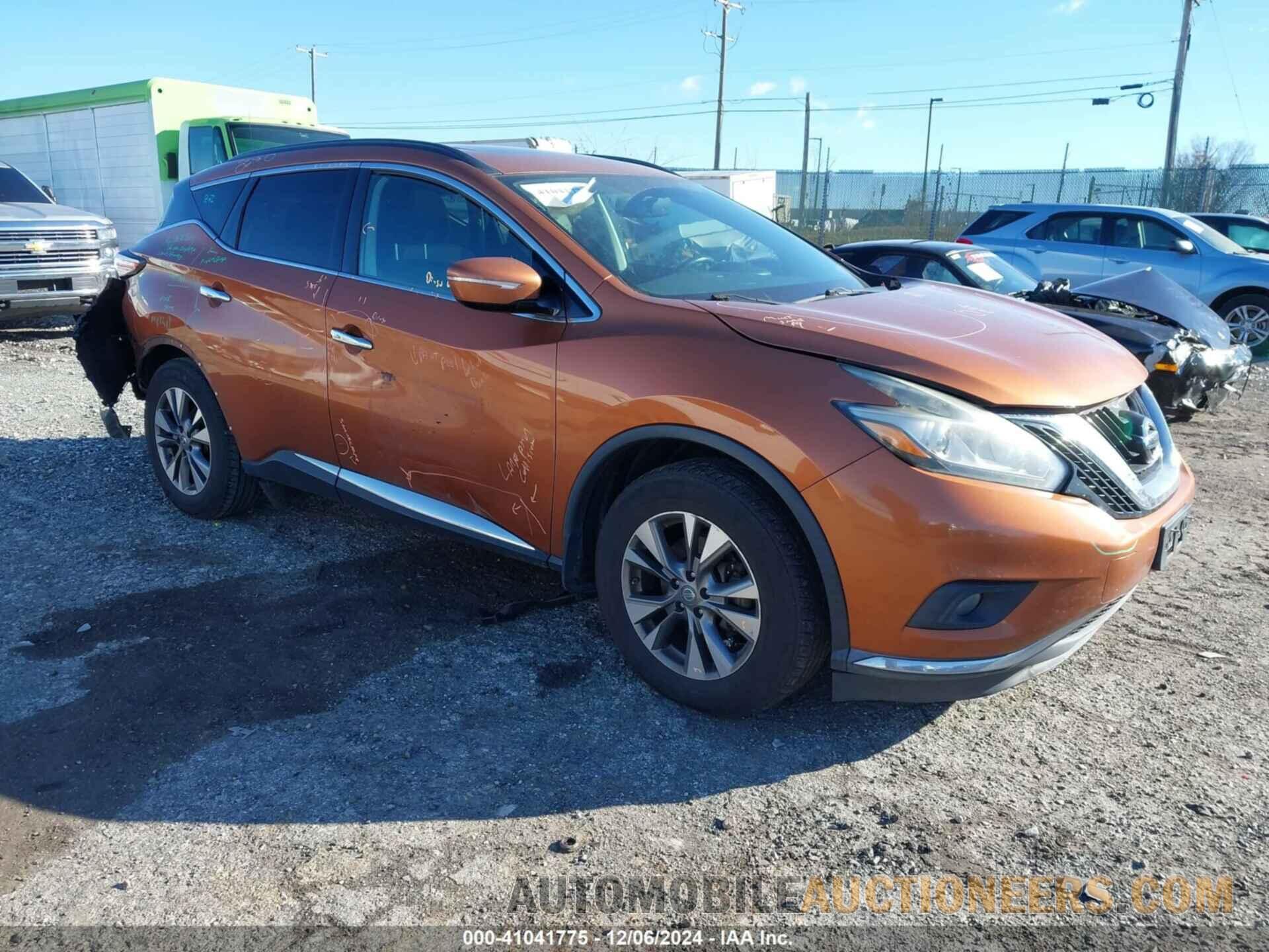 5N1AZ2MH2FN226313 NISSAN MURANO 2015