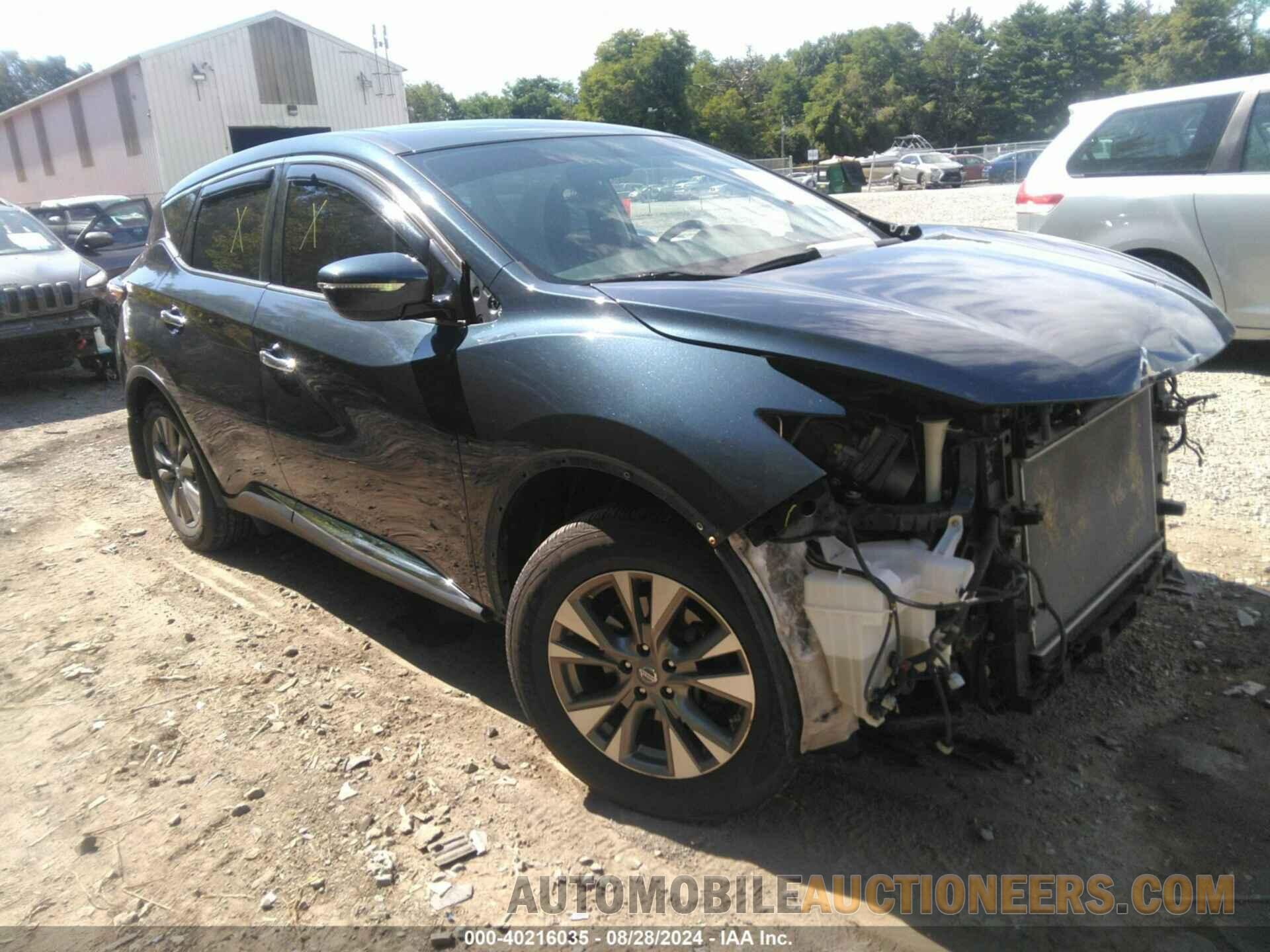 5N1AZ2MH2FN246934 NISSAN MURANO 2015