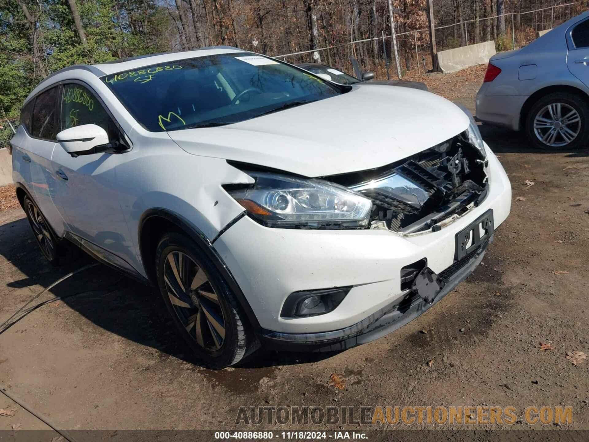 5N1AZ2MH2GN103516 NISSAN MURANO 2016