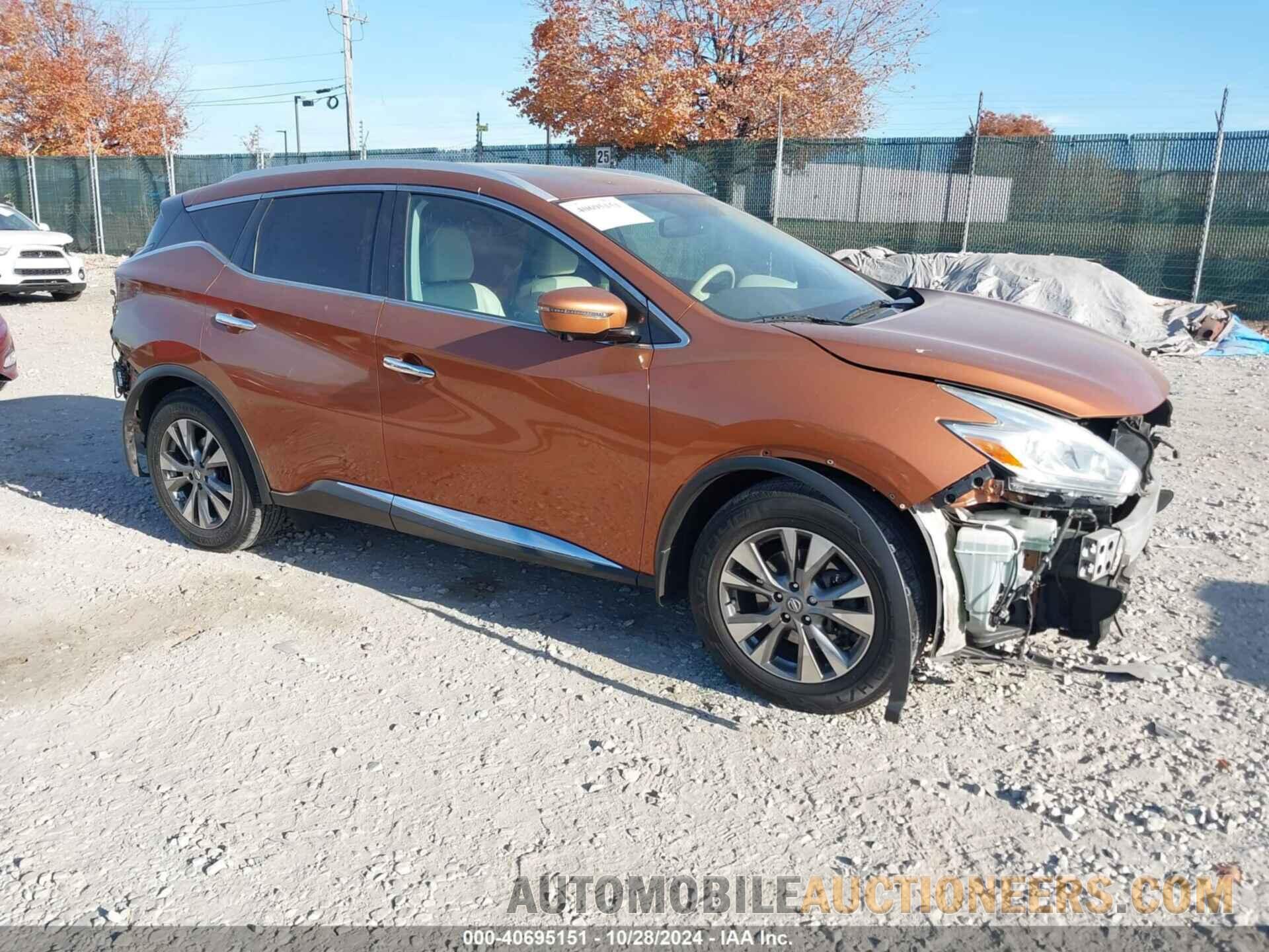 5N1AZ2MH2GN105119 NISSAN MURANO 2016