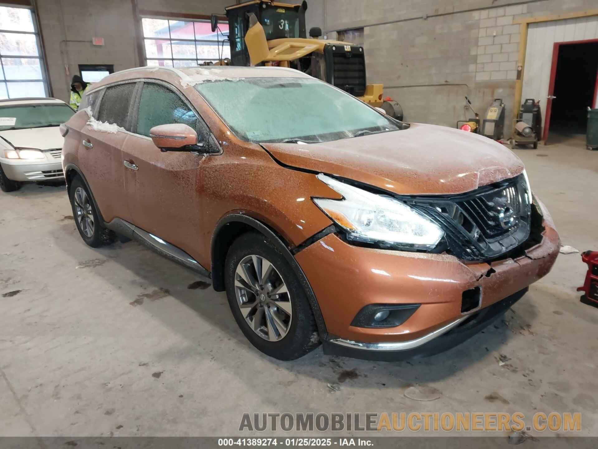 5N1AZ2MH2GN109168 NISSAN MURANO 2016