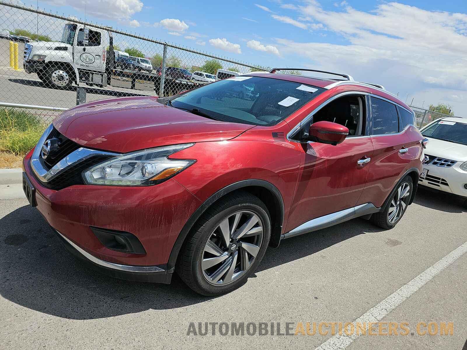 5N1AZ2MH2GN110675 Nissan Murano 2016