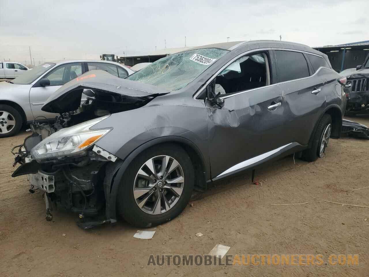 5N1AZ2MH2HN168125 NISSAN MURANO 2017