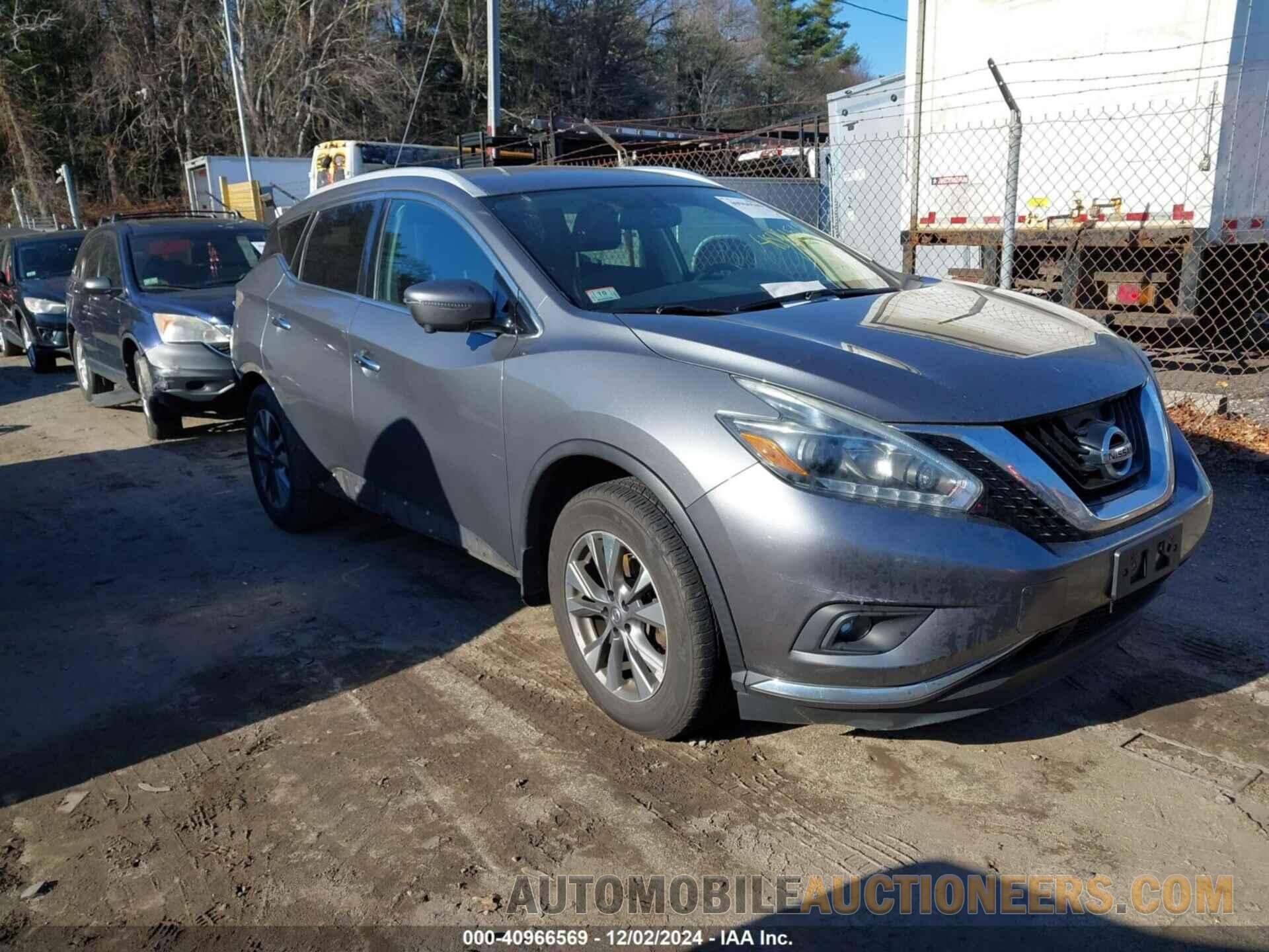 5N1AZ2MH2JN108979 NISSAN MURANO 2018