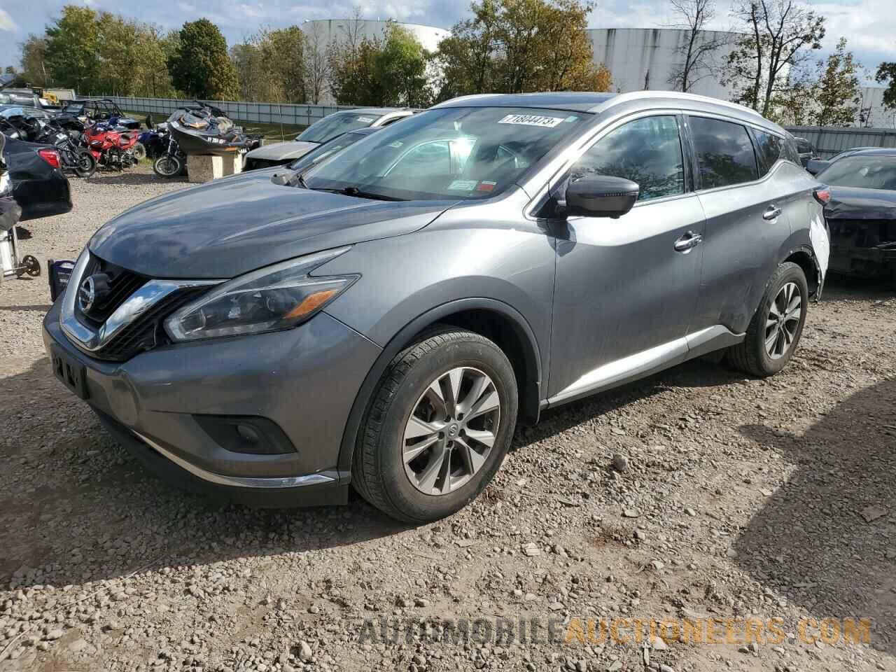 5N1AZ2MH2JN126205 NISSAN MURANO 2018