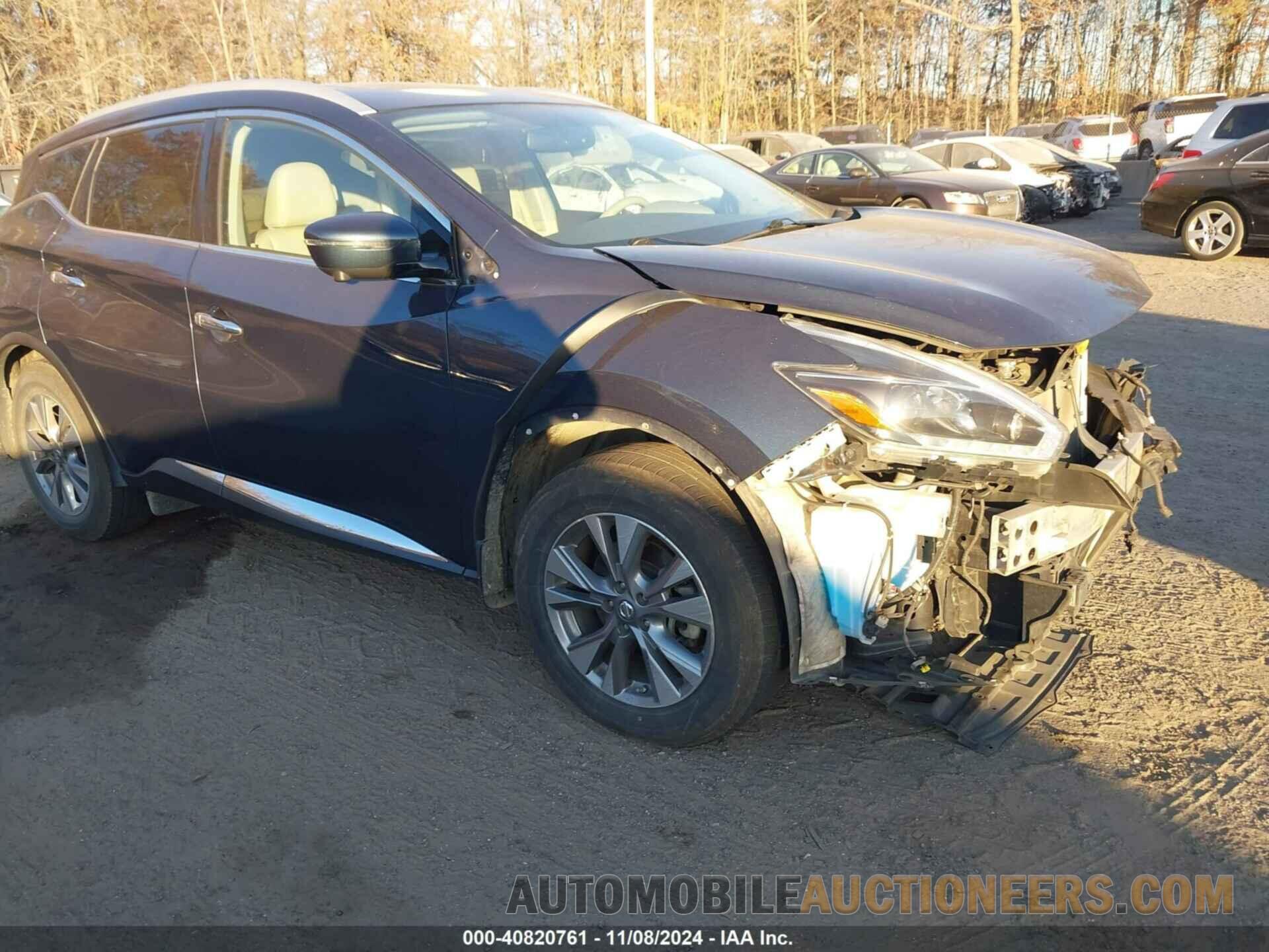 5N1AZ2MH2JN178126 NISSAN MURANO 2018