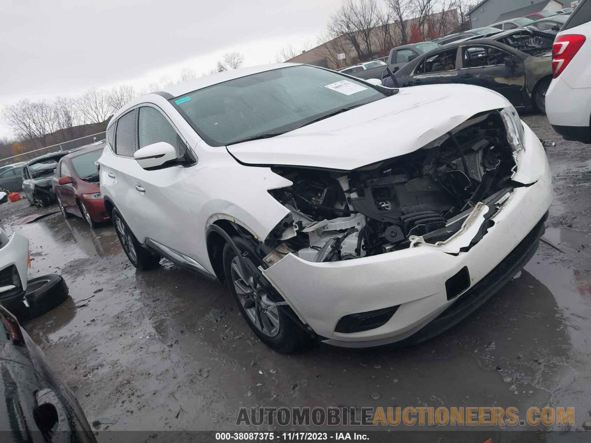 5N1AZ2MH2JN202019 NISSAN MURANO 2018