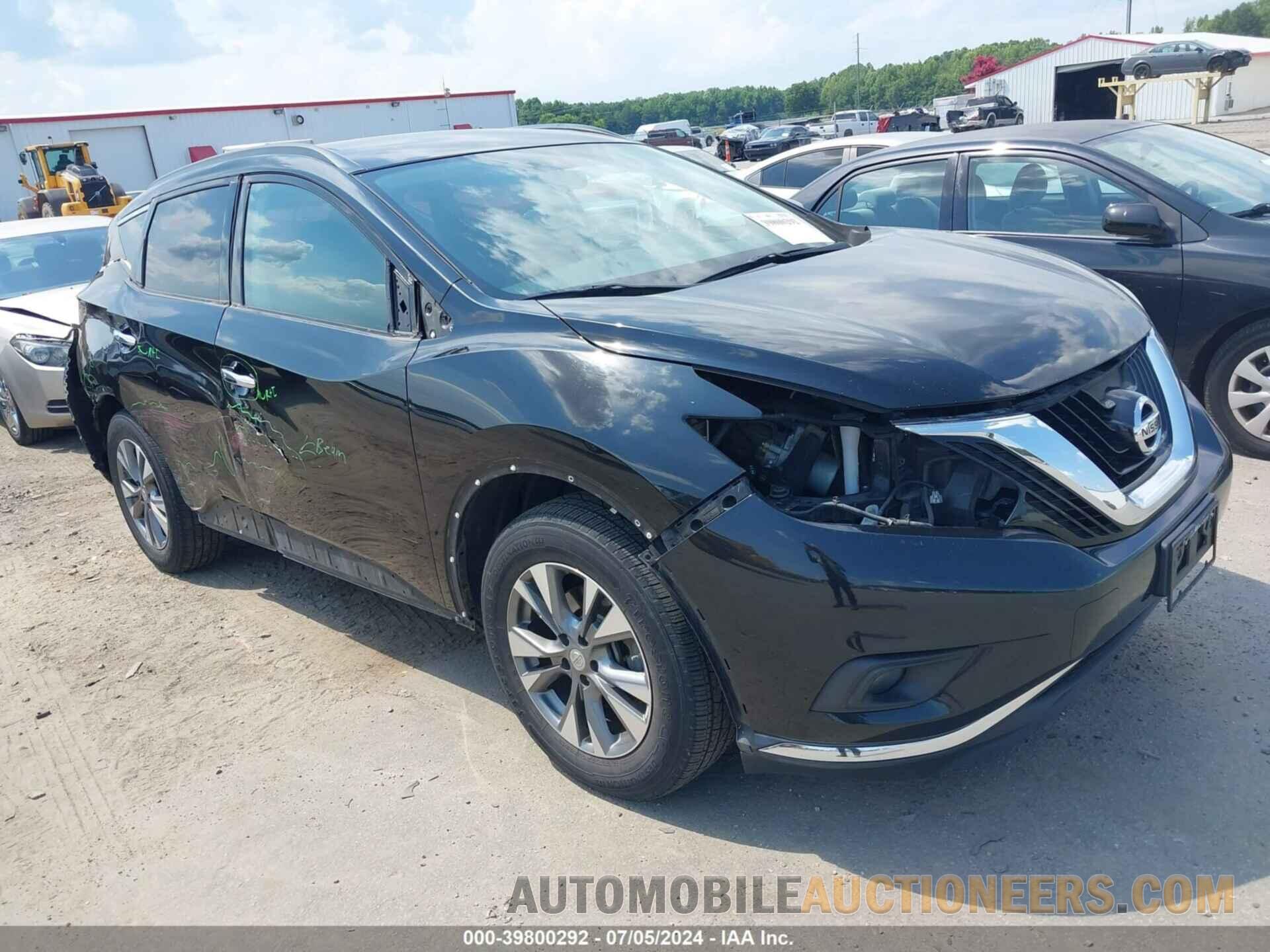 5N1AZ2MH3FN212193 NISSAN MURANO 2015