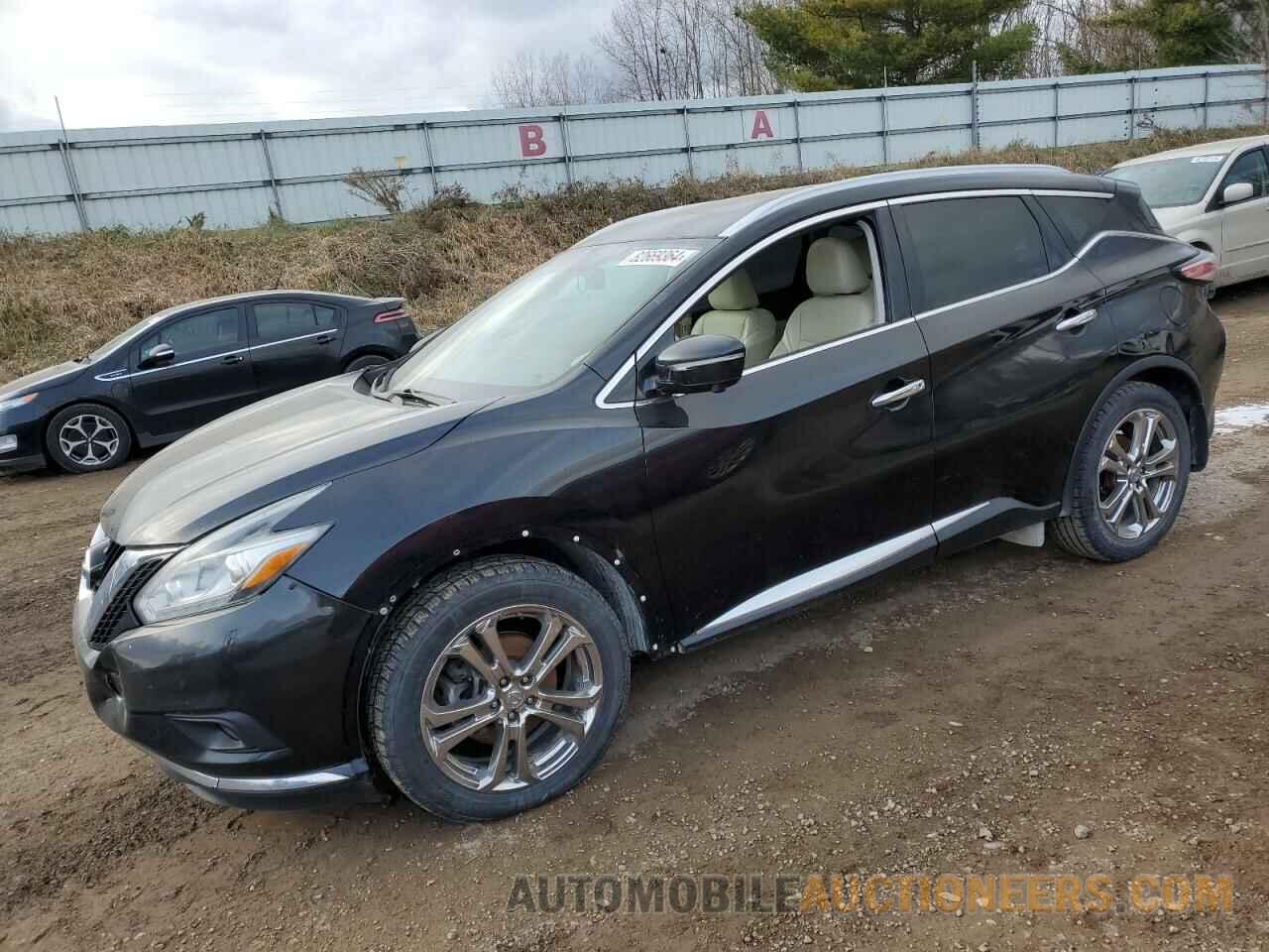 5N1AZ2MH3FN233691 NISSAN MURANO 2015