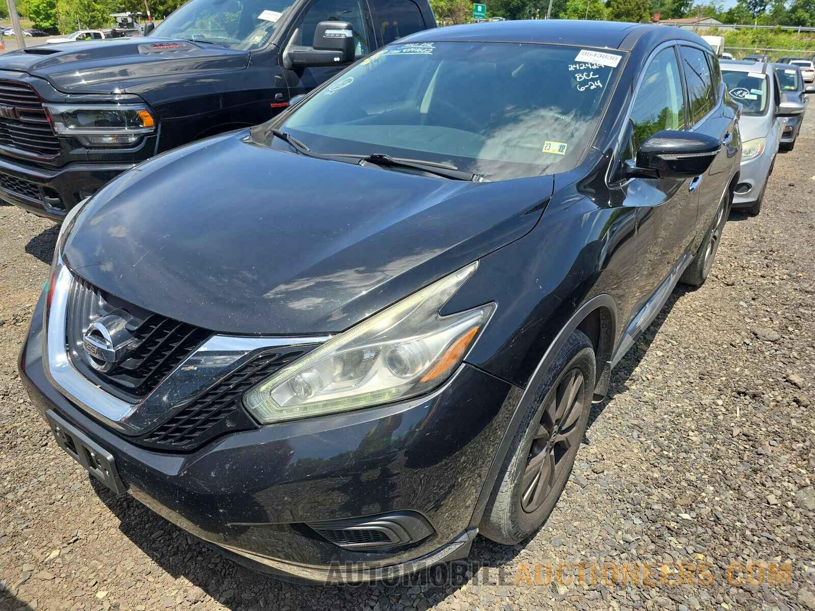 5N1AZ2MH3FN242424 Nissan Murano 2015