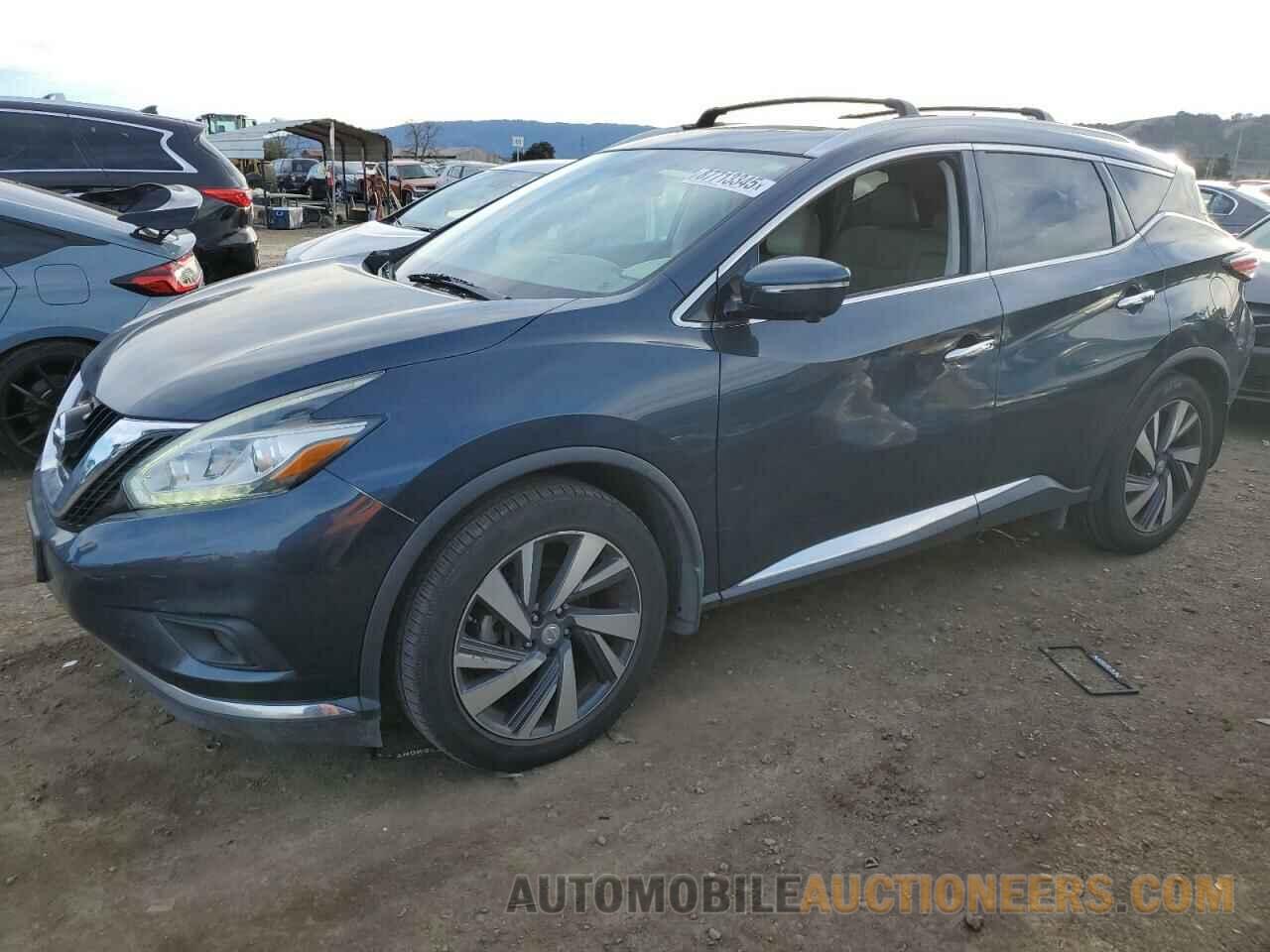 5N1AZ2MH3FN251334 NISSAN MURANO 2015