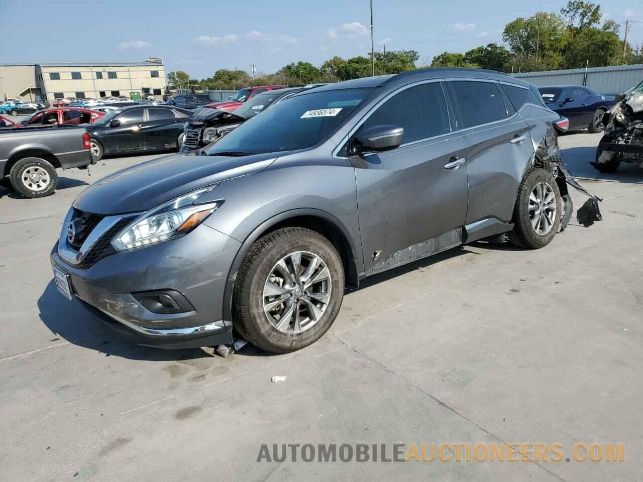 5N1AZ2MH3FN263841 NISSAN MURANO 2015