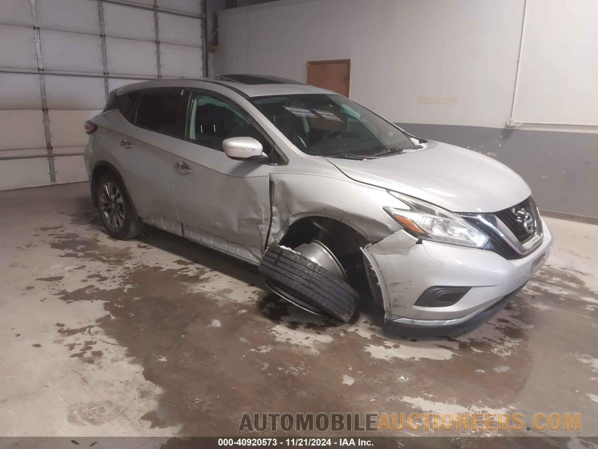 5N1AZ2MH3FN279750 NISSAN MURANO 2015