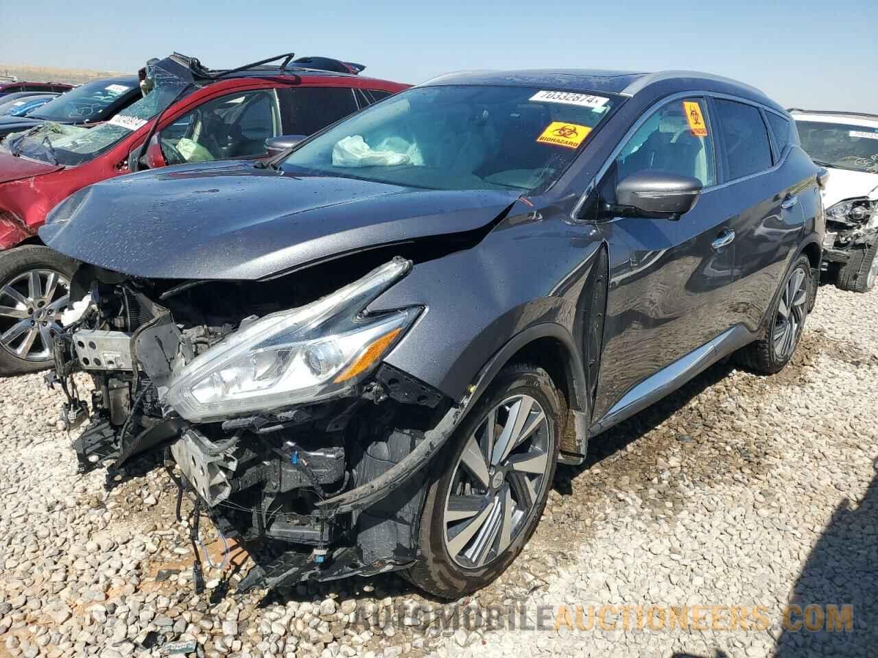 5N1AZ2MH3FN283247 NISSAN MURANO 2015