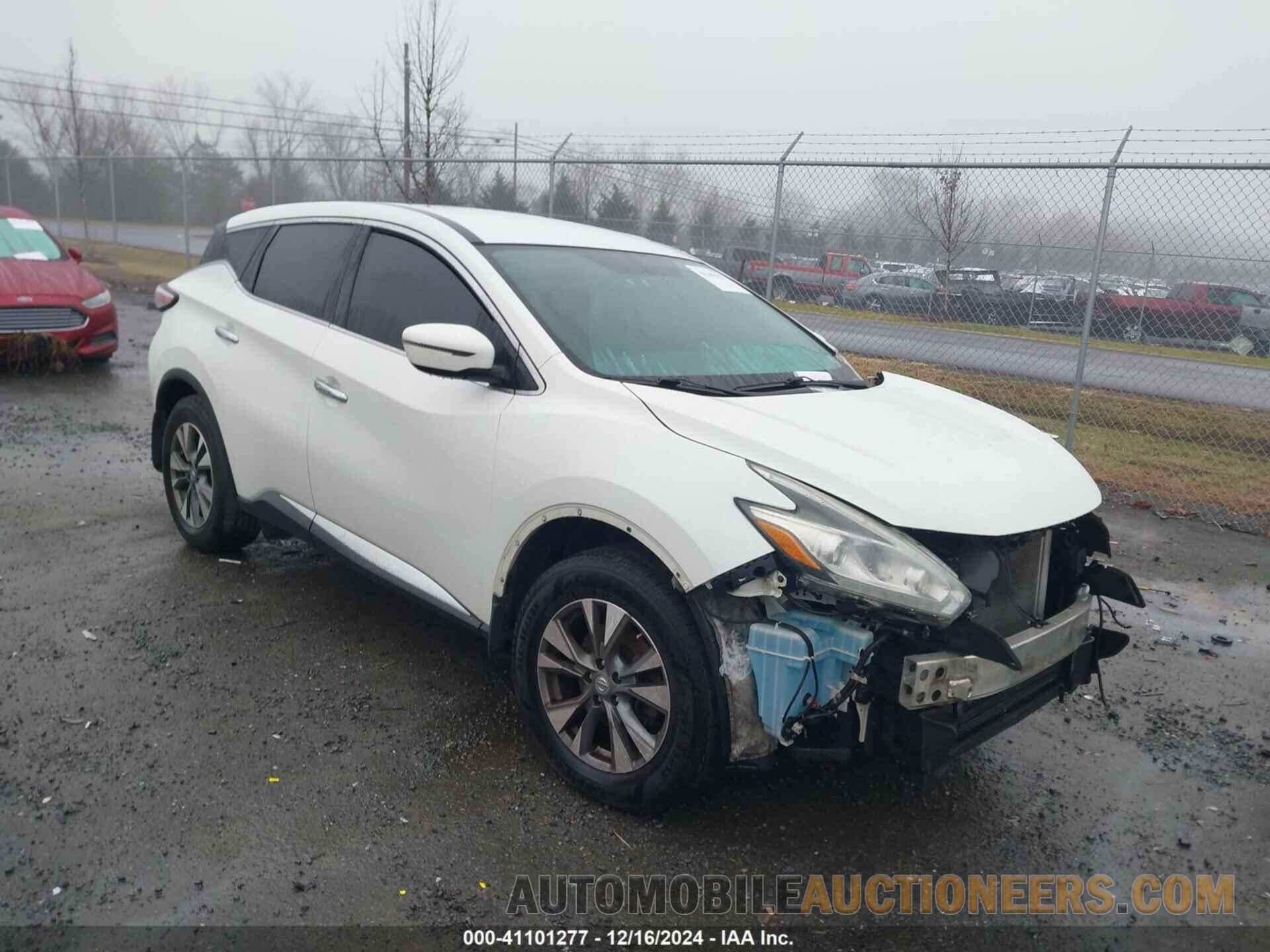 5N1AZ2MH3FN284141 NISSAN MURANO 2015