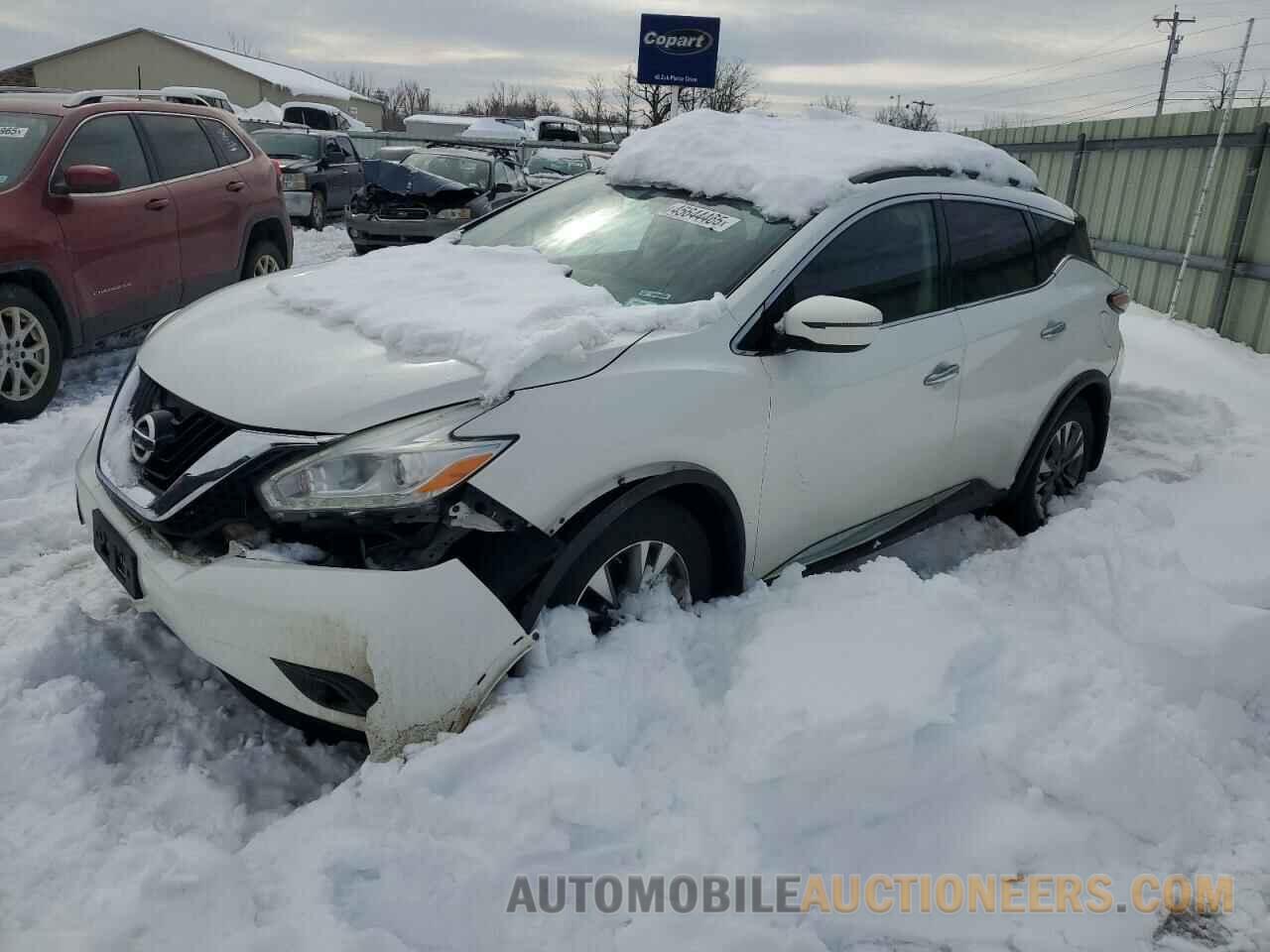 5N1AZ2MH3GN151431 NISSAN MURANO 2016