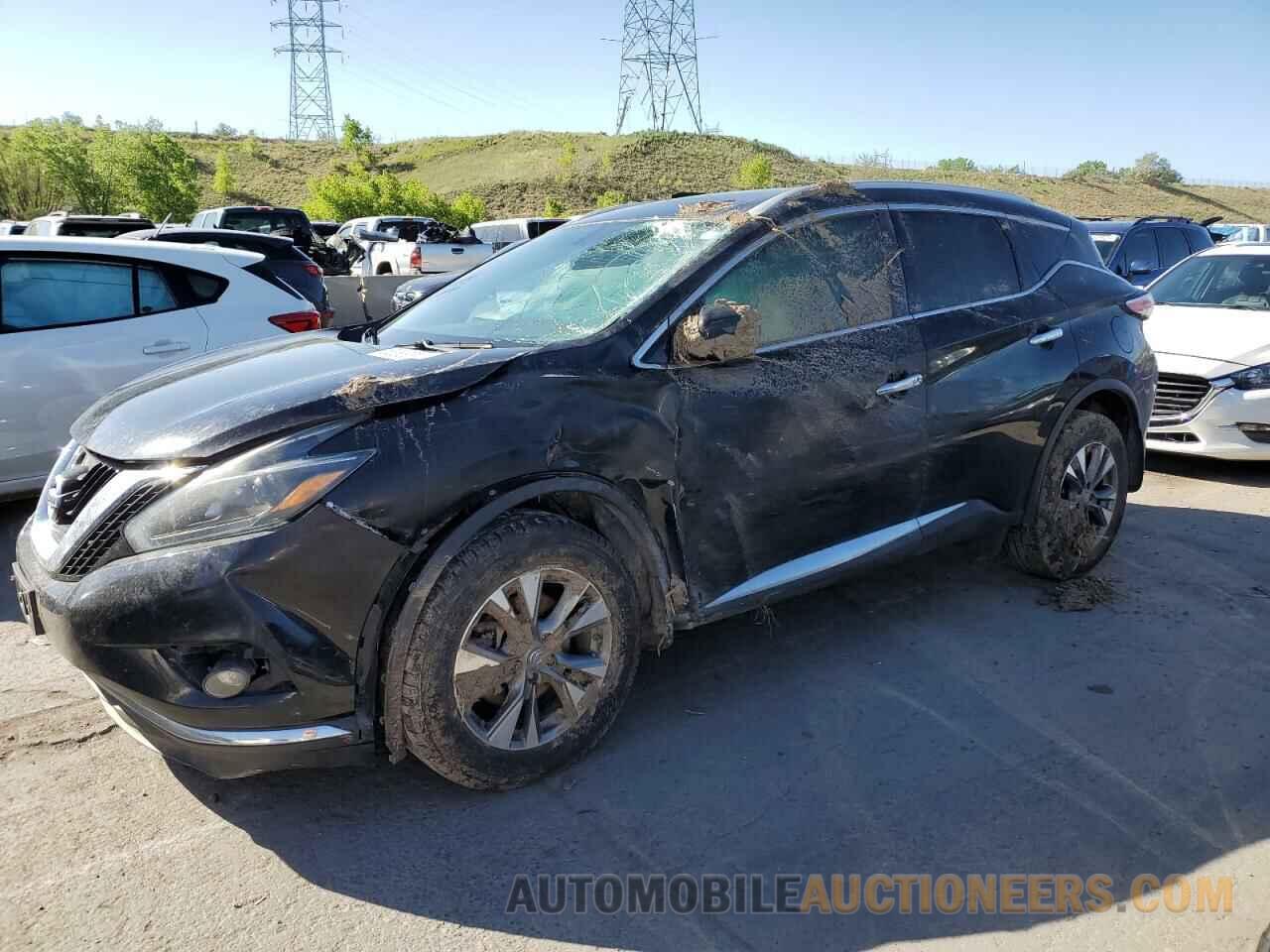 5N1AZ2MH3JN107582 NISSAN MURANO 2018